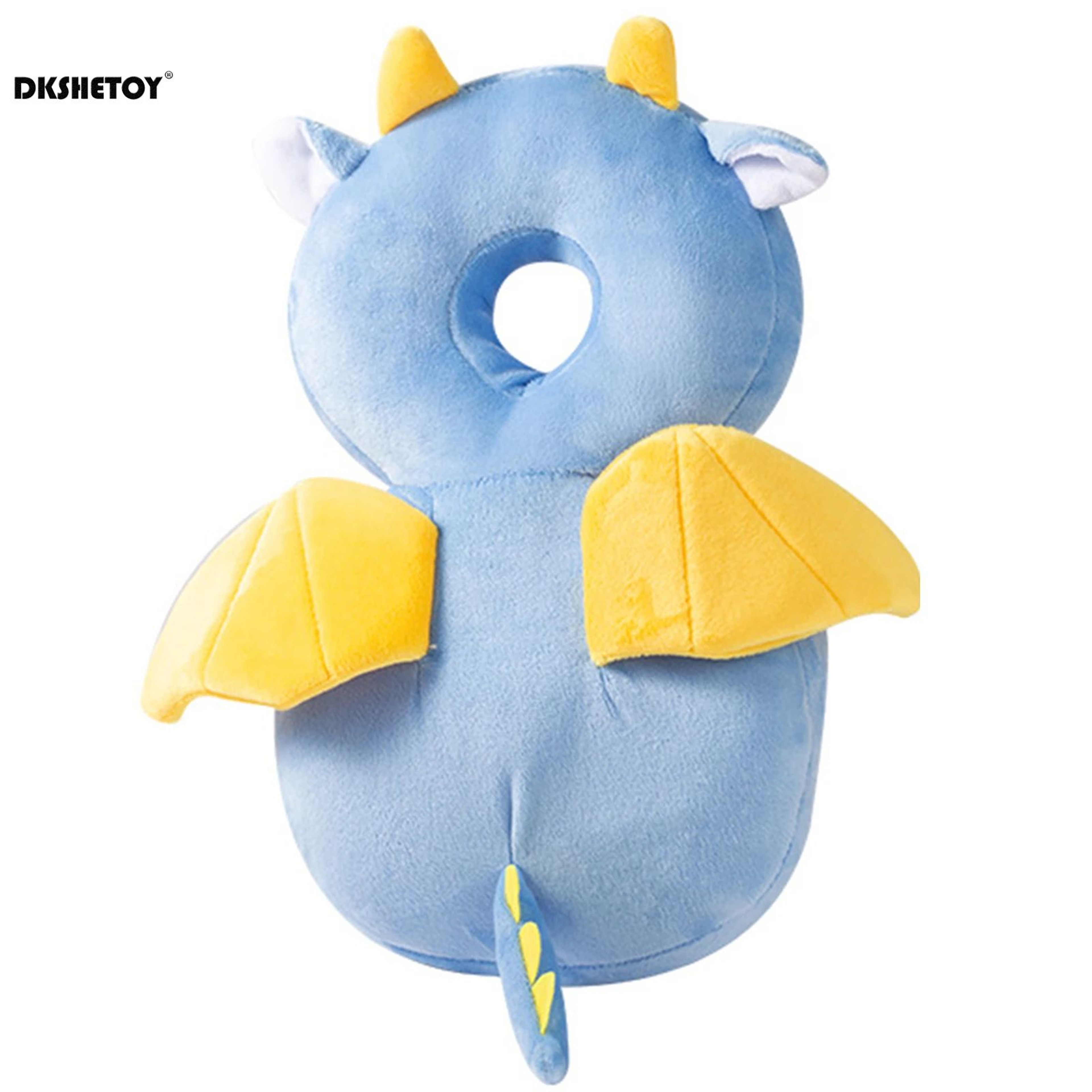 Baby Head Protection Cushion Backpack Cute Animal Plush Safety Pad With Adjustable Straps For Toddl