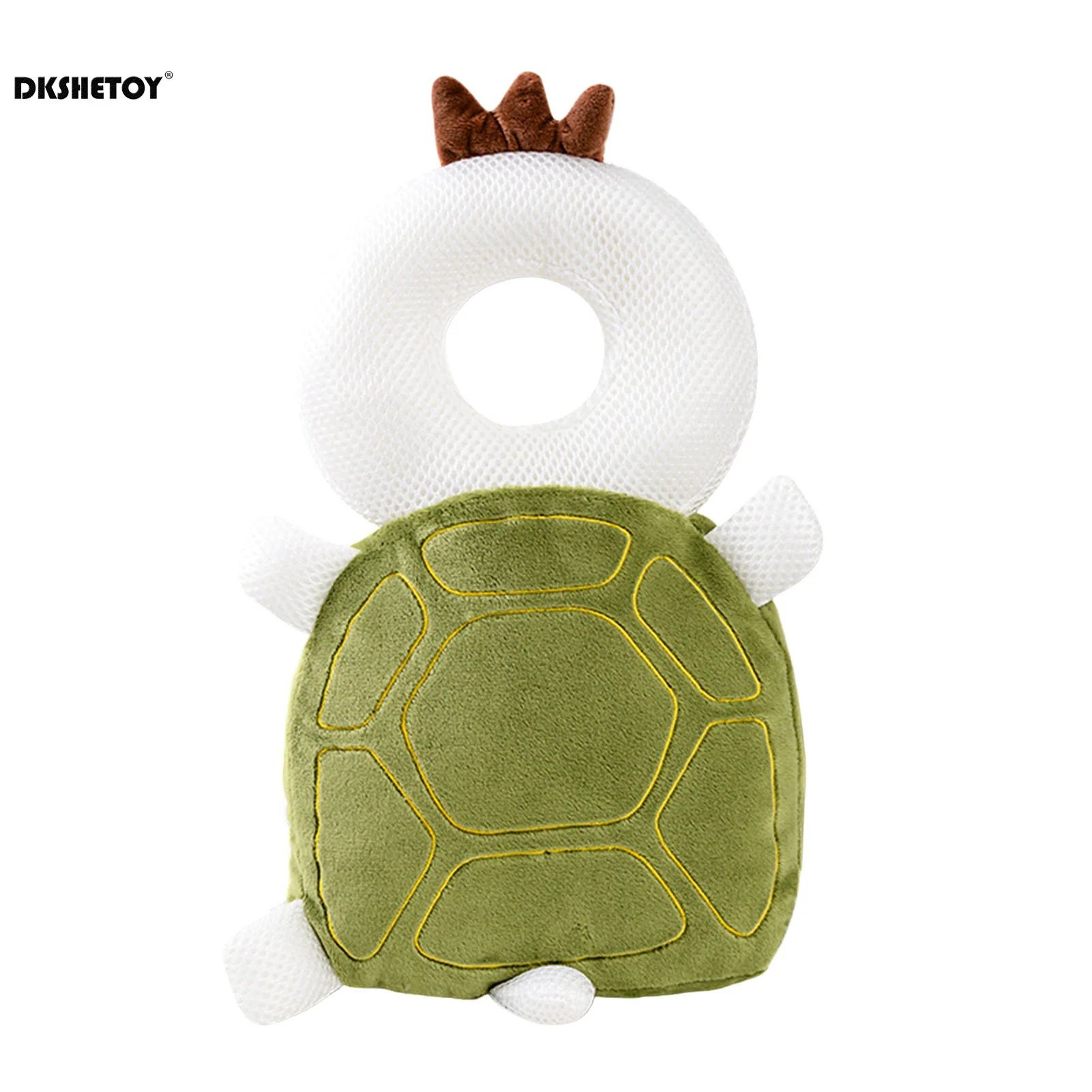 Baby Head Protection Cushion Backpack Cute Animal Plush Safety Pad With Adjustable Straps For Toddl
