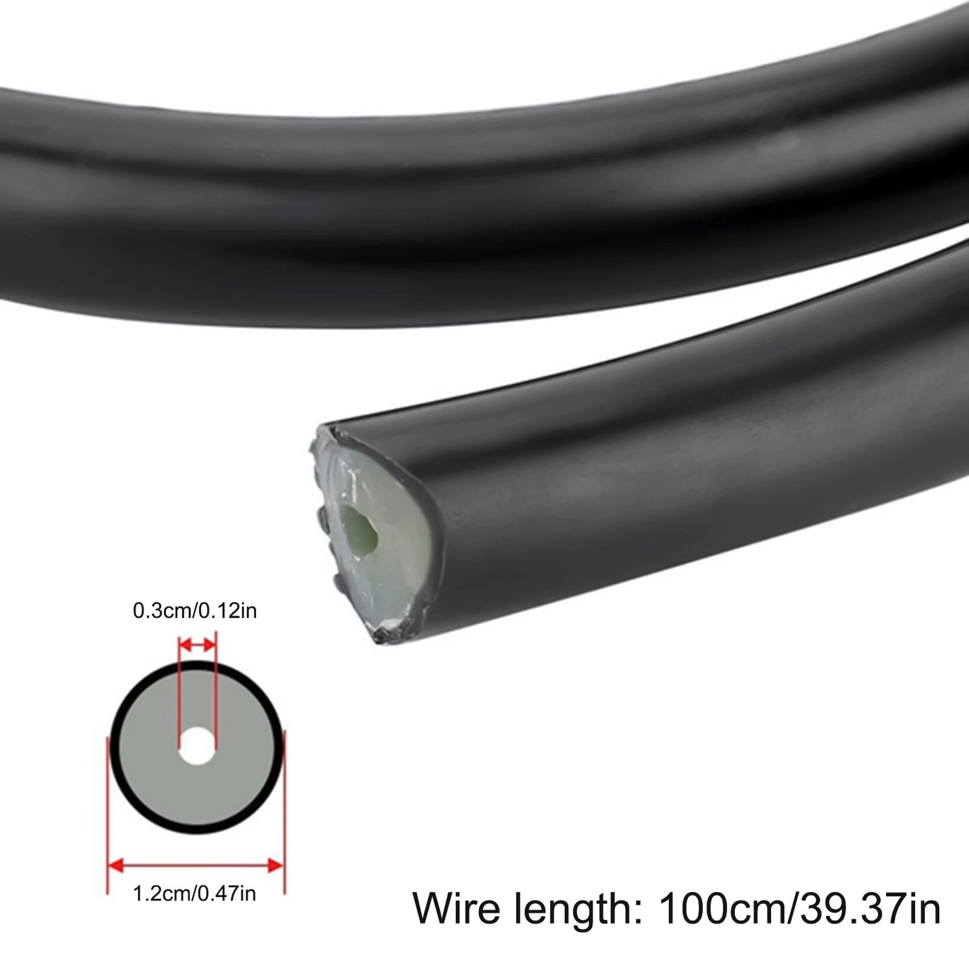 HighElastic Speargun Latex Tubing 394in 3812in Band Hose Replacement Rubber For Power  Smooth Shots 3