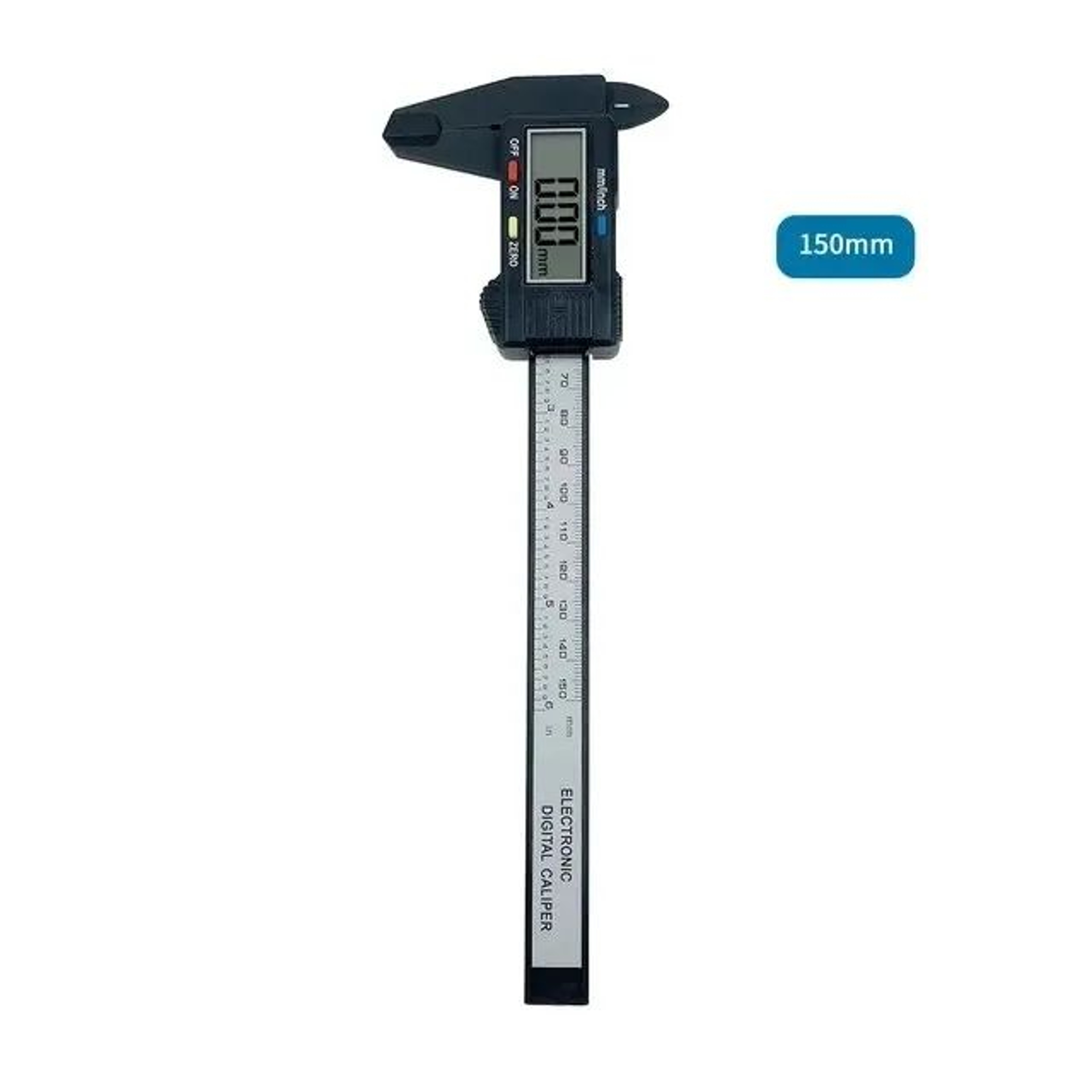 Carbon Fiber Digital Caliper 4in6in Electronic Vernier Gauge For Precise InsideOutsideDepth Measuri 6