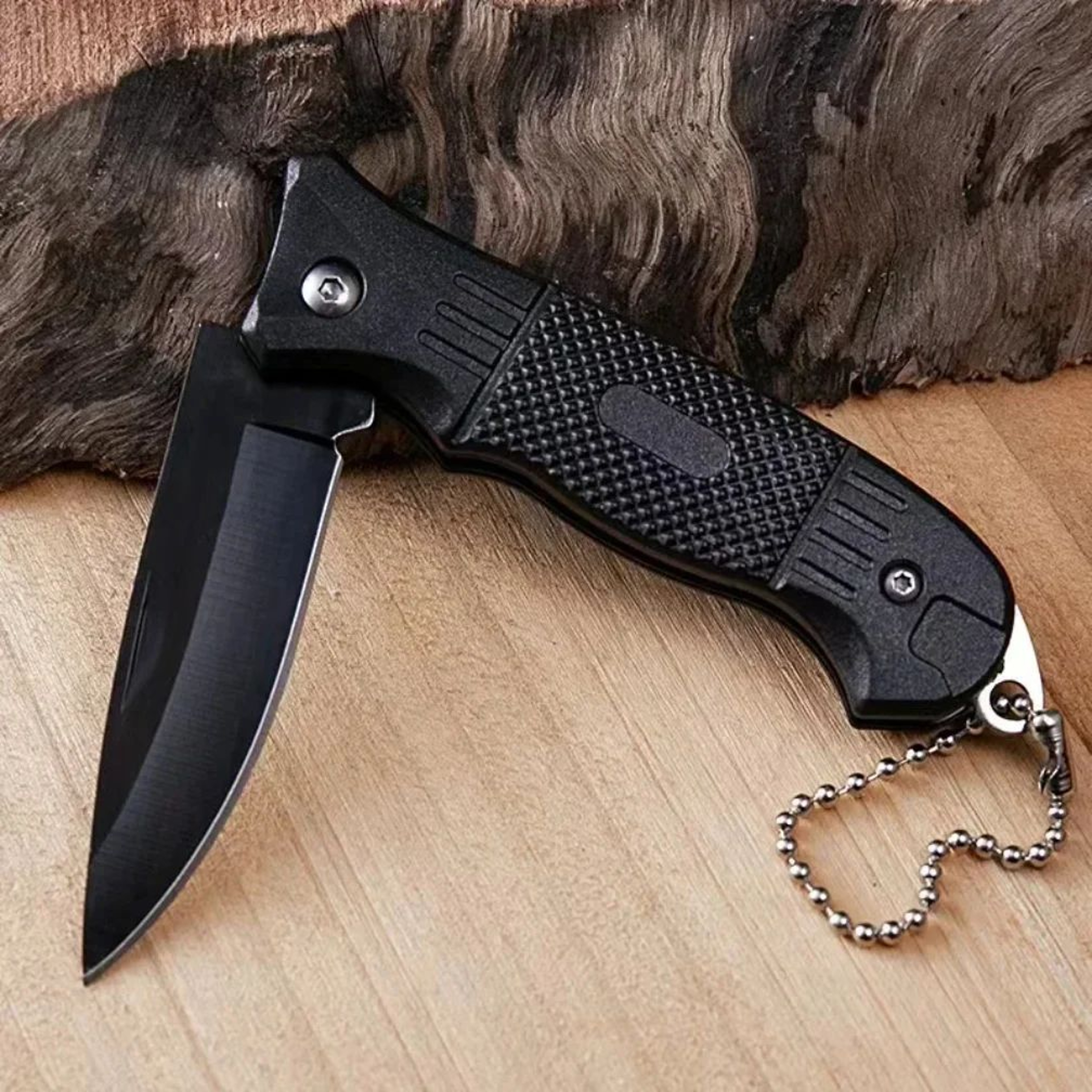 Stainless Steel Mini Folding Keychain Knife High Hardness EDC Pocket Tool For Camping Survival  Eve 3