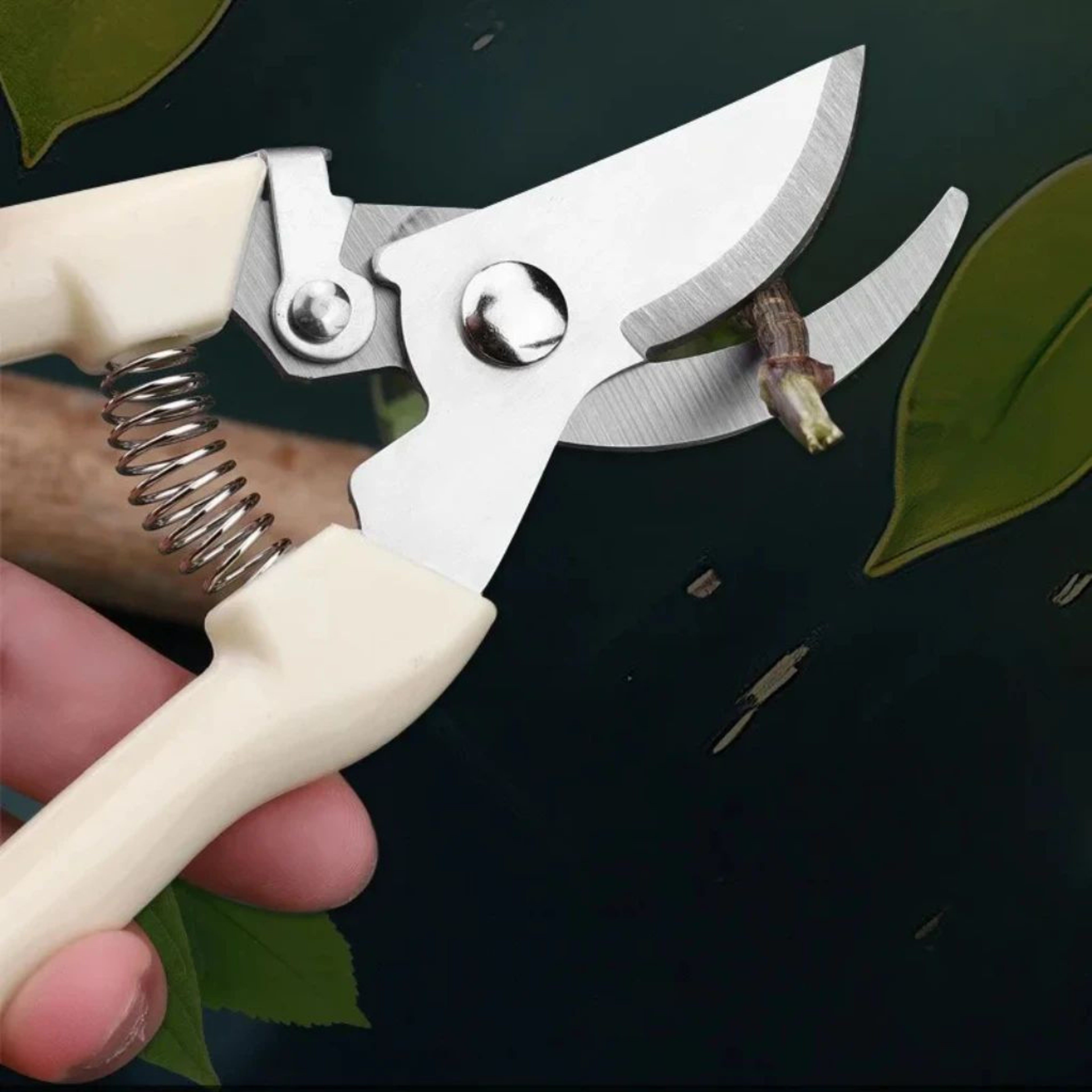 Stainless Steel Fruit Picking  Pruning Shears Gardening Scissors For Tree Trimming Flower Cutting   0