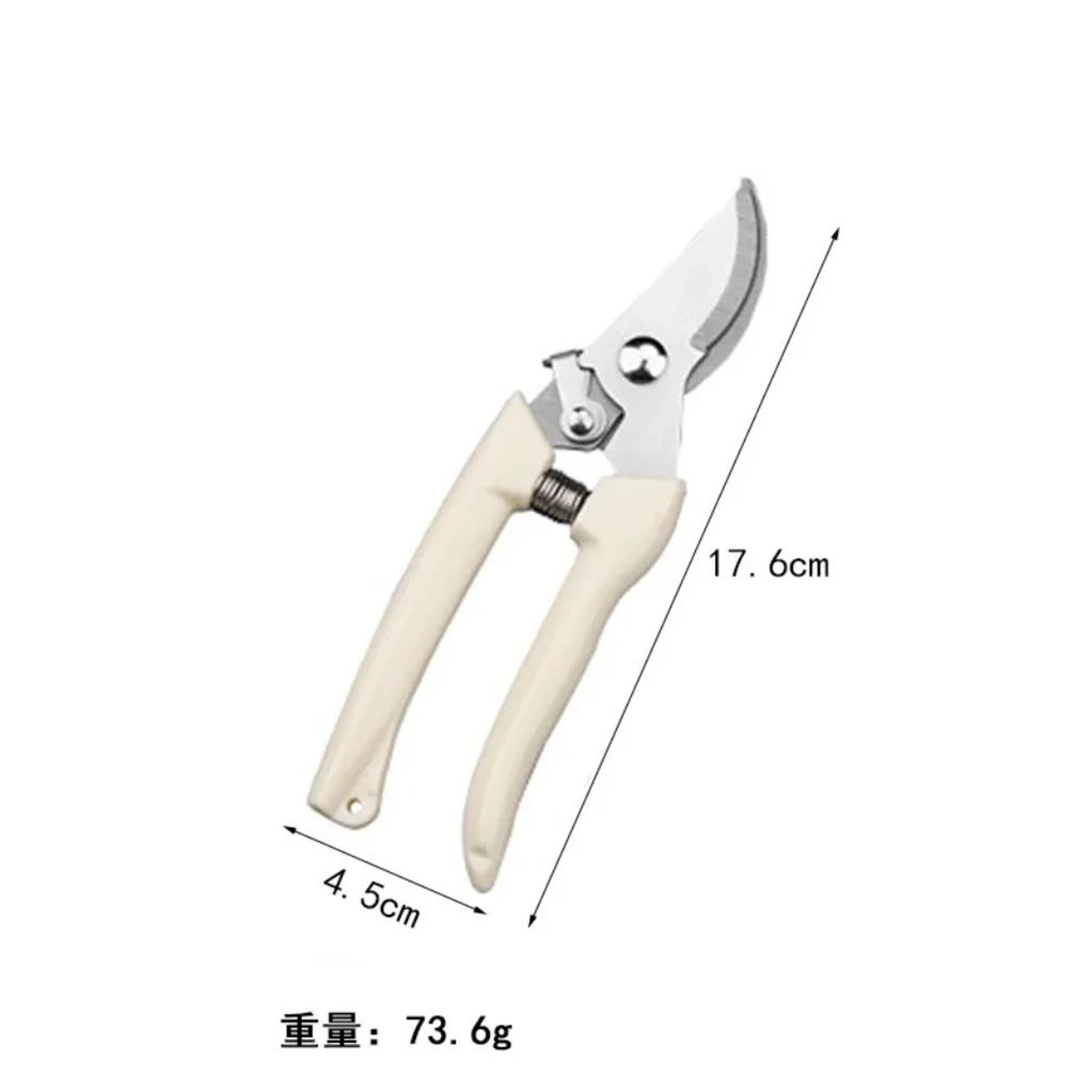 Stainless Steel Fruit Picking  Pruning Shears Gardening Scissors For Tree Trimming Flower Cutting   10