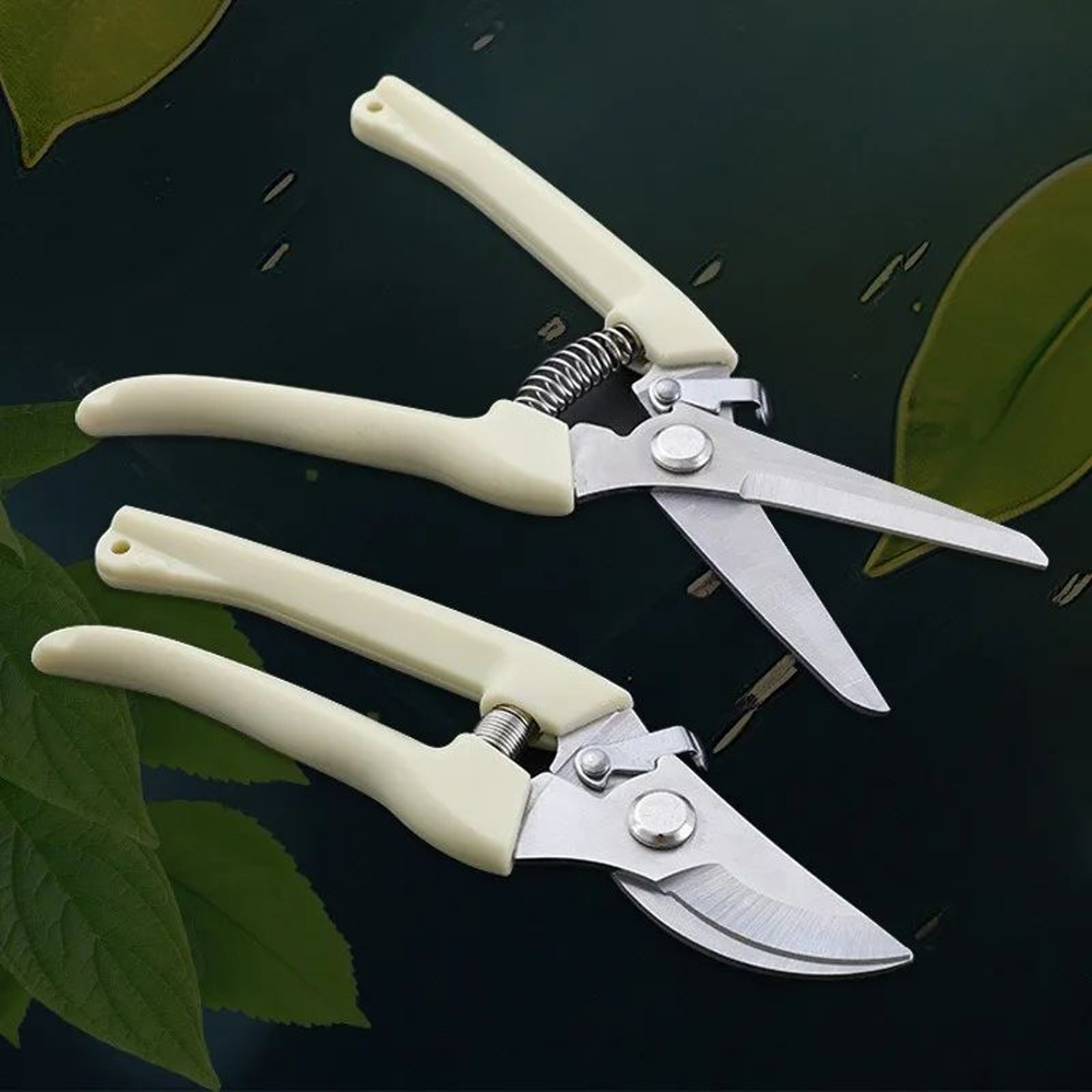 Stainless Steel Fruit Picking  Pruning Shears Gardening Scissors For Tree Trimming Flower Cutting   4