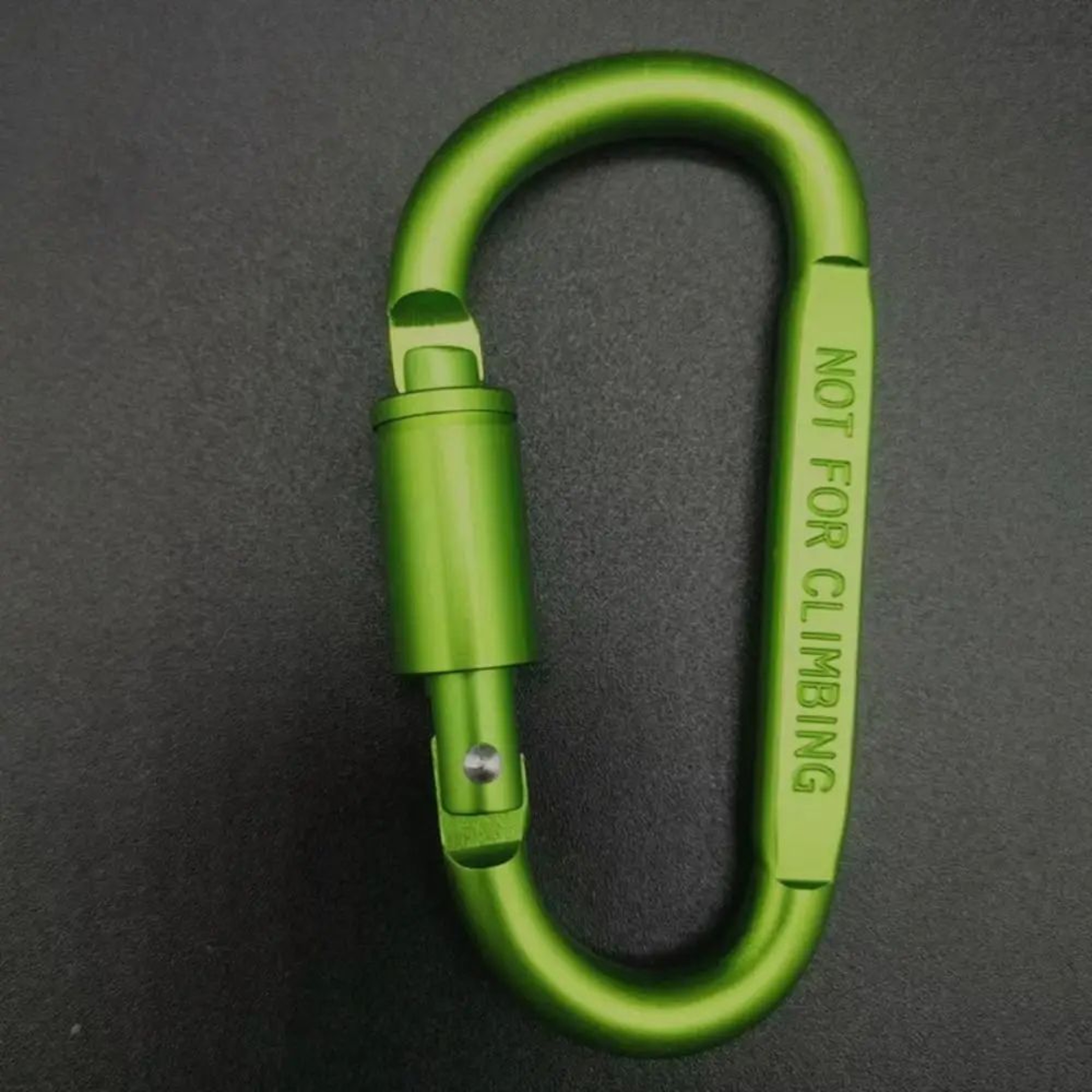 DShape Carabiner Clip MultiColor  Safety Buckle Keychain Hook For Camping Hiking Travel  Outdoor Ge 15