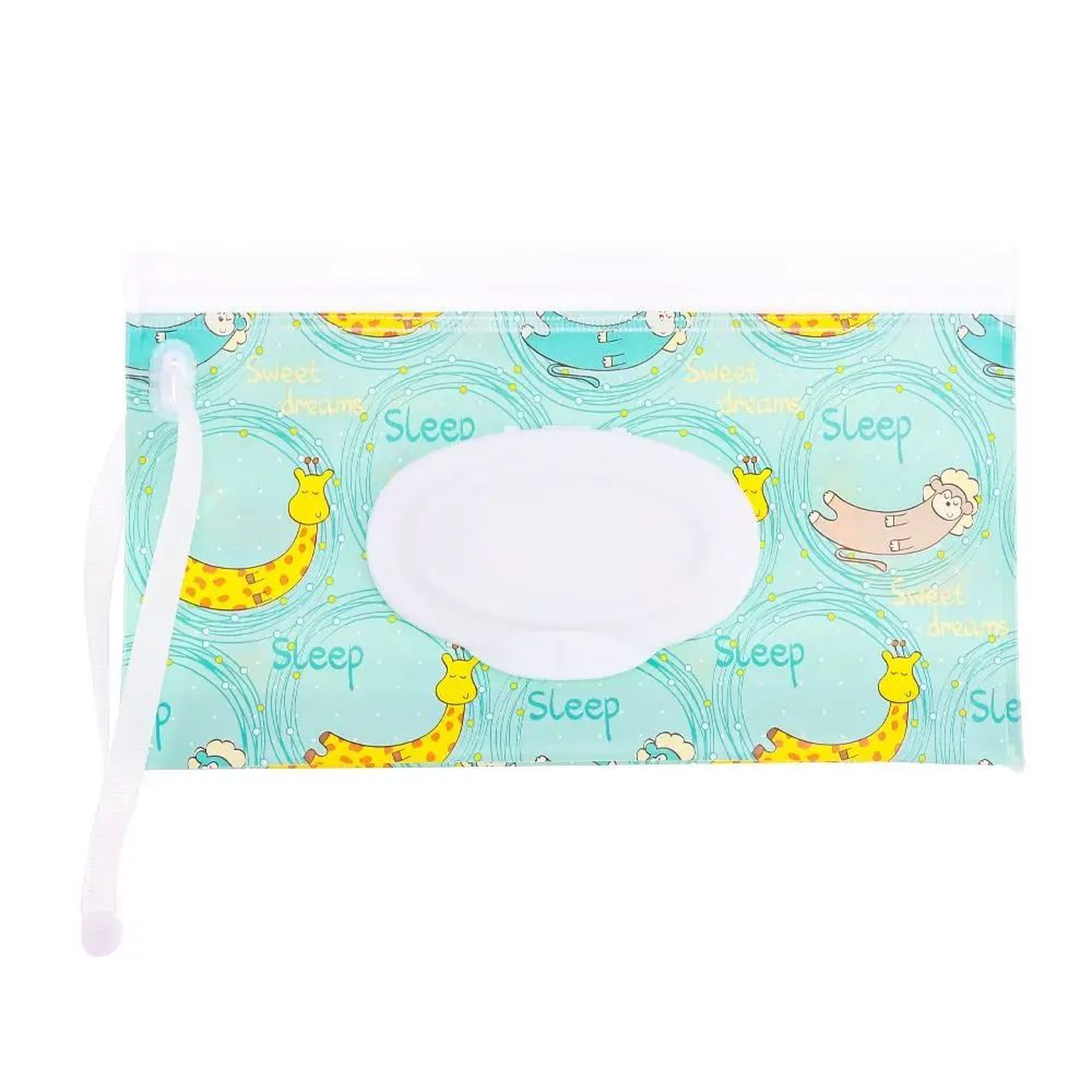 Portable Wet Wipes Pouch With Flip Cover Reusable Baby Wipes Holder Snap Closure Travel Tissue Bag  15