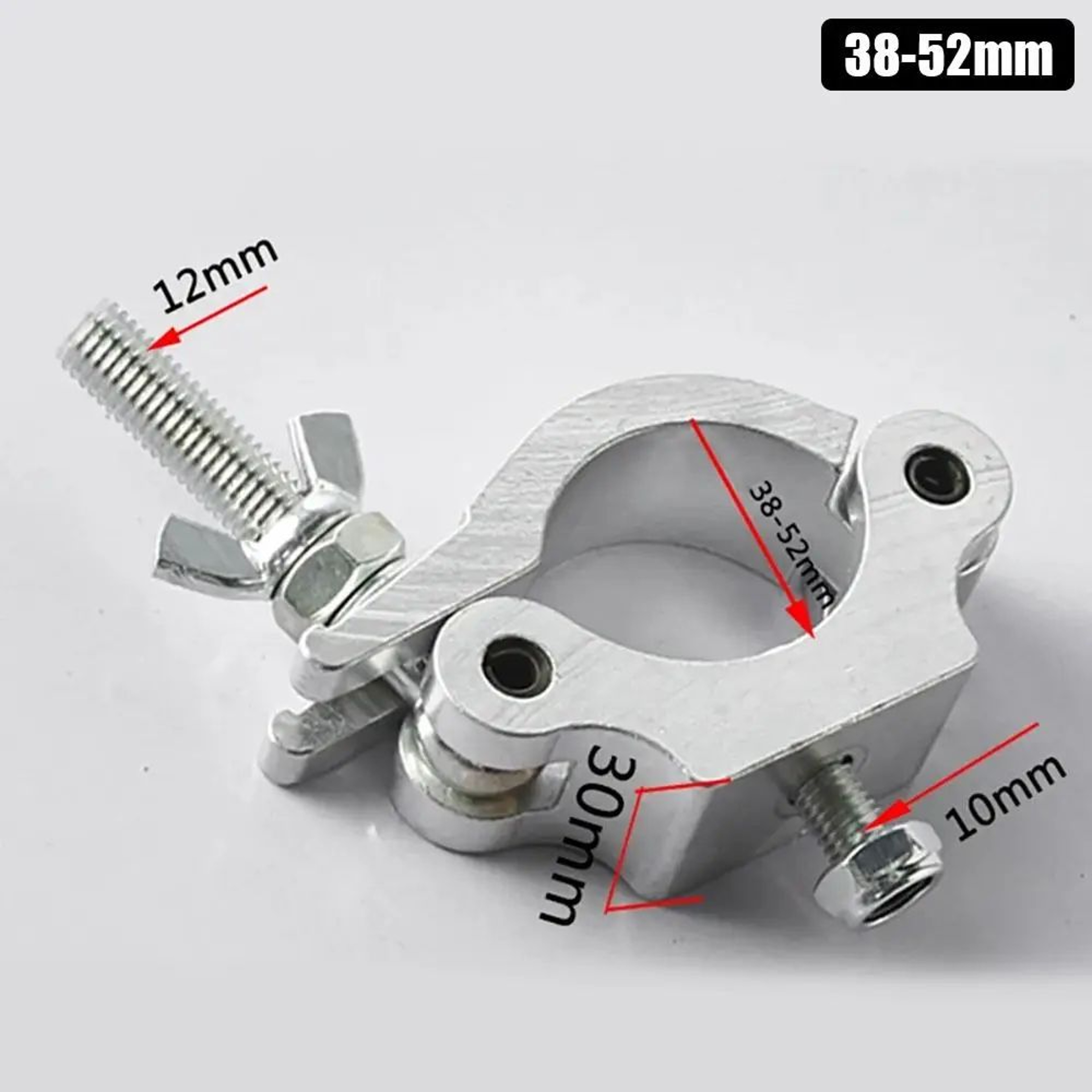 Aluminum Stage Light Truss Clamp Quick Release  DJ Lighting Hook Bracket 1821mm  3852mm Secure Lamp 6