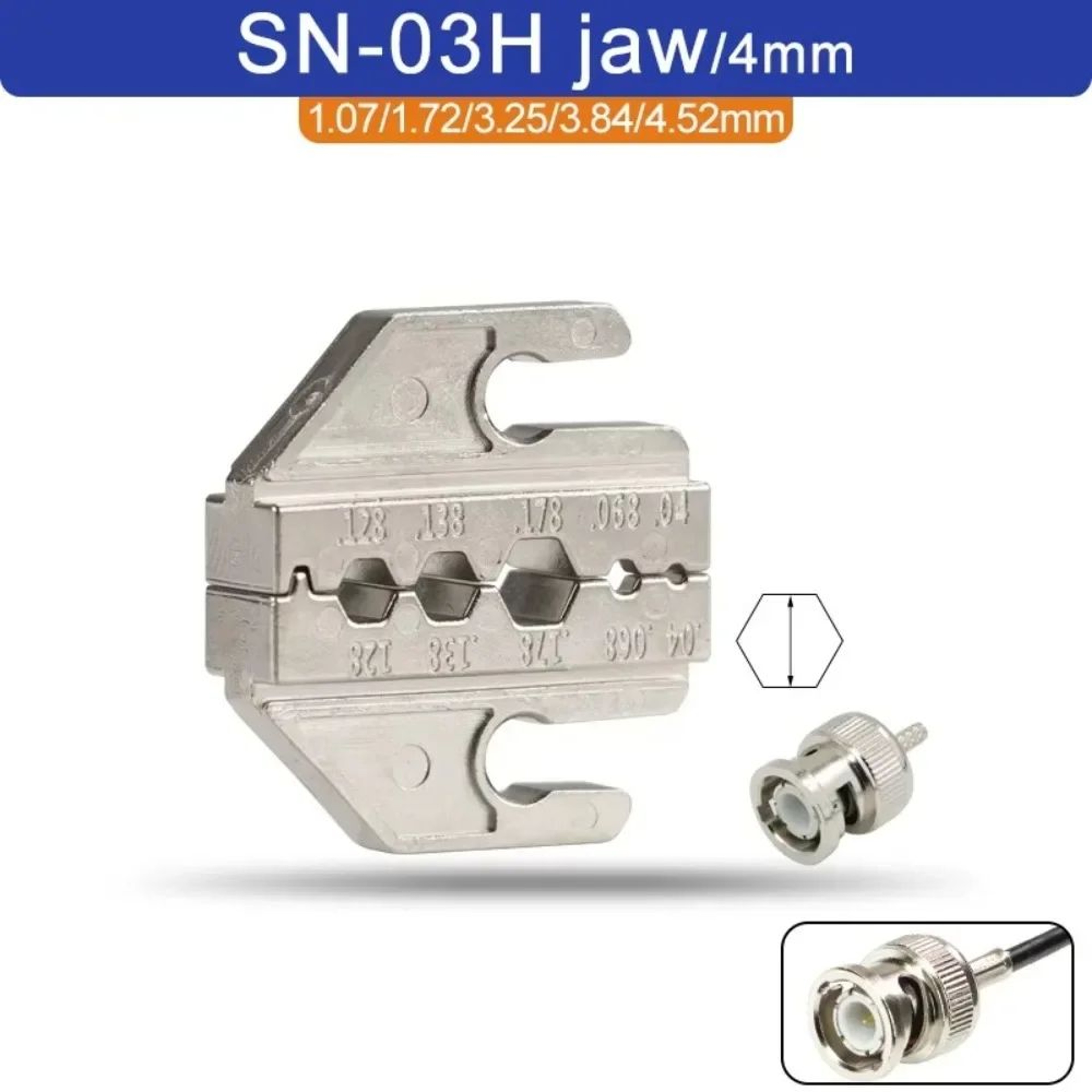 SNSeries Alloy Crimping Pliers 4mm Jaw  Precision Terminal Crimper Tool For Wire Connectors  Ratche 10