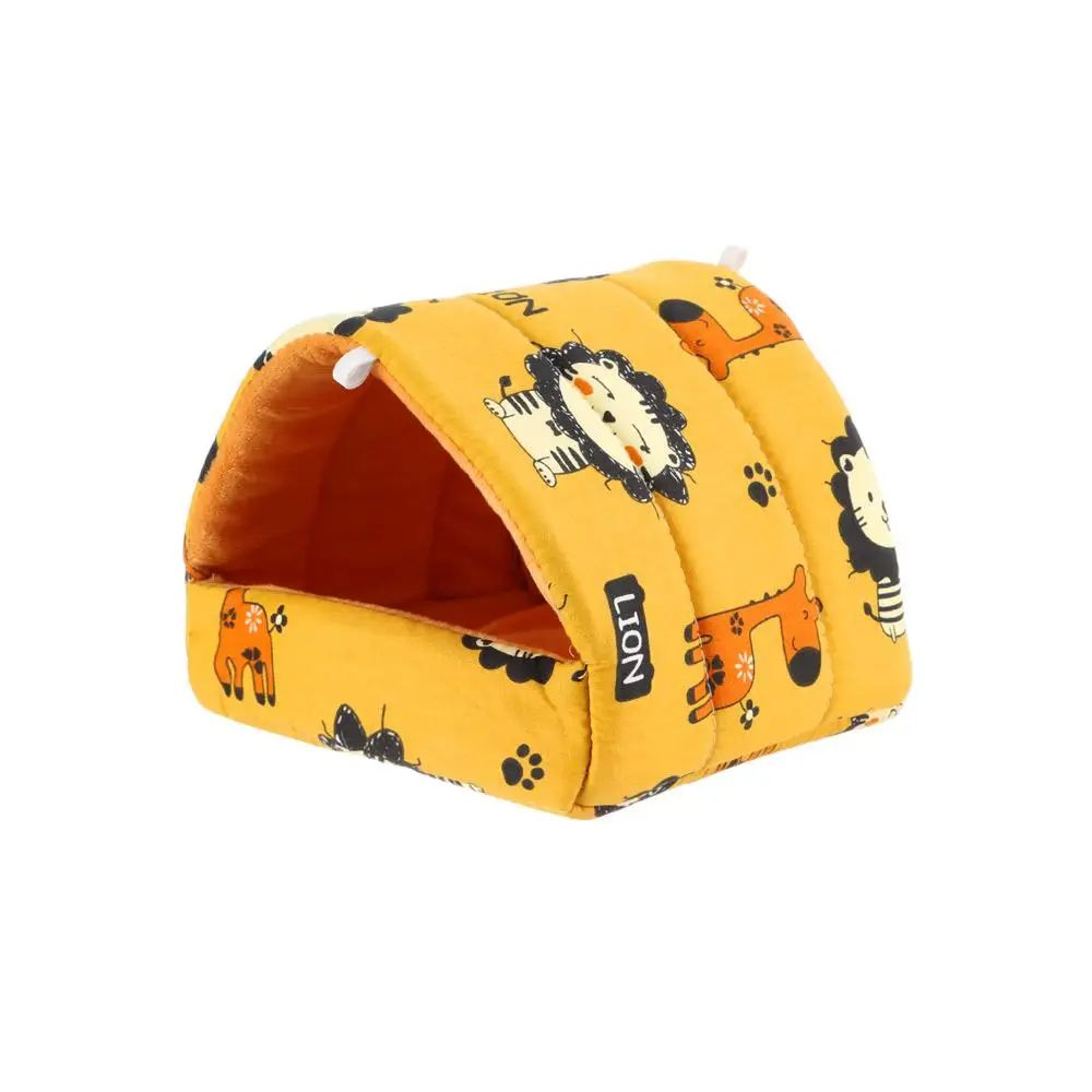 Warm Plush Small Animal Sleeping Bed  Cozy Winter Guinea Pig Nest  Hamster House  Rabbit Squirrel S 9