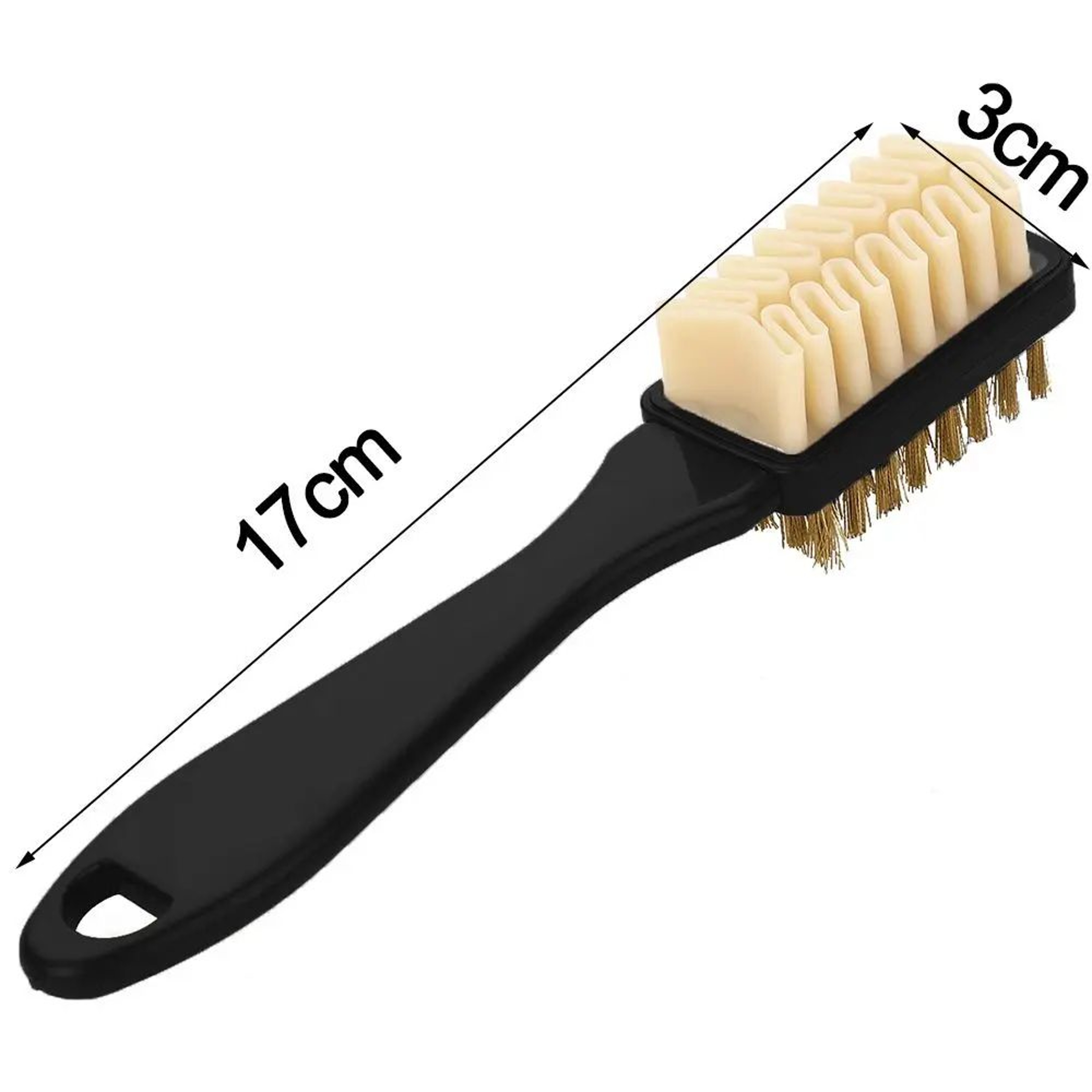 LongHandle Shoe Cleaning Brush With Rubber Eraser  Multipurpose Boot  Leather Cleaner For Dust Scuf 5
