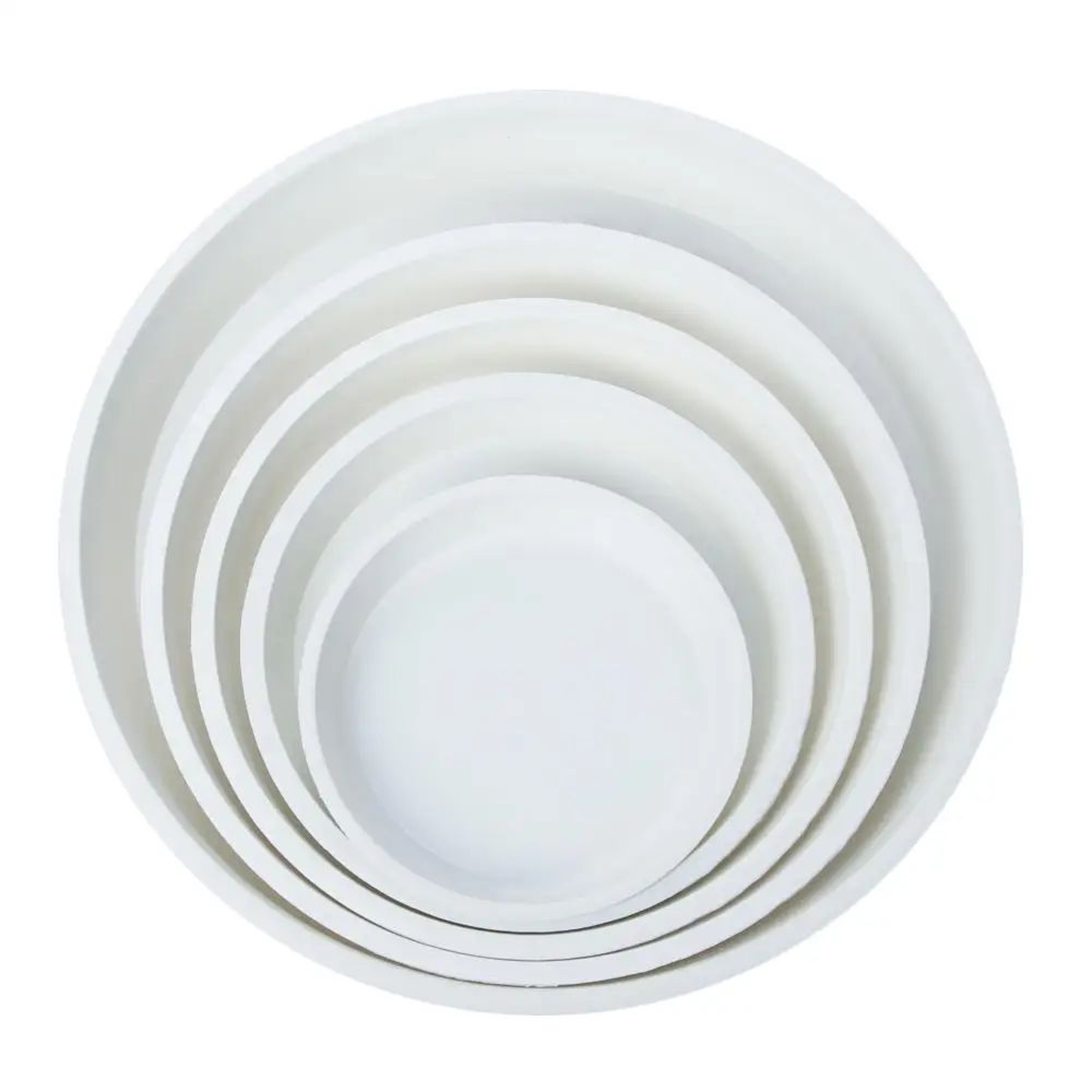 3 Pcs Plant Pot Saucers Drip Trays  Durable Plastic Flower Pot Trays For IndoorOutdoor Planters Wat 2