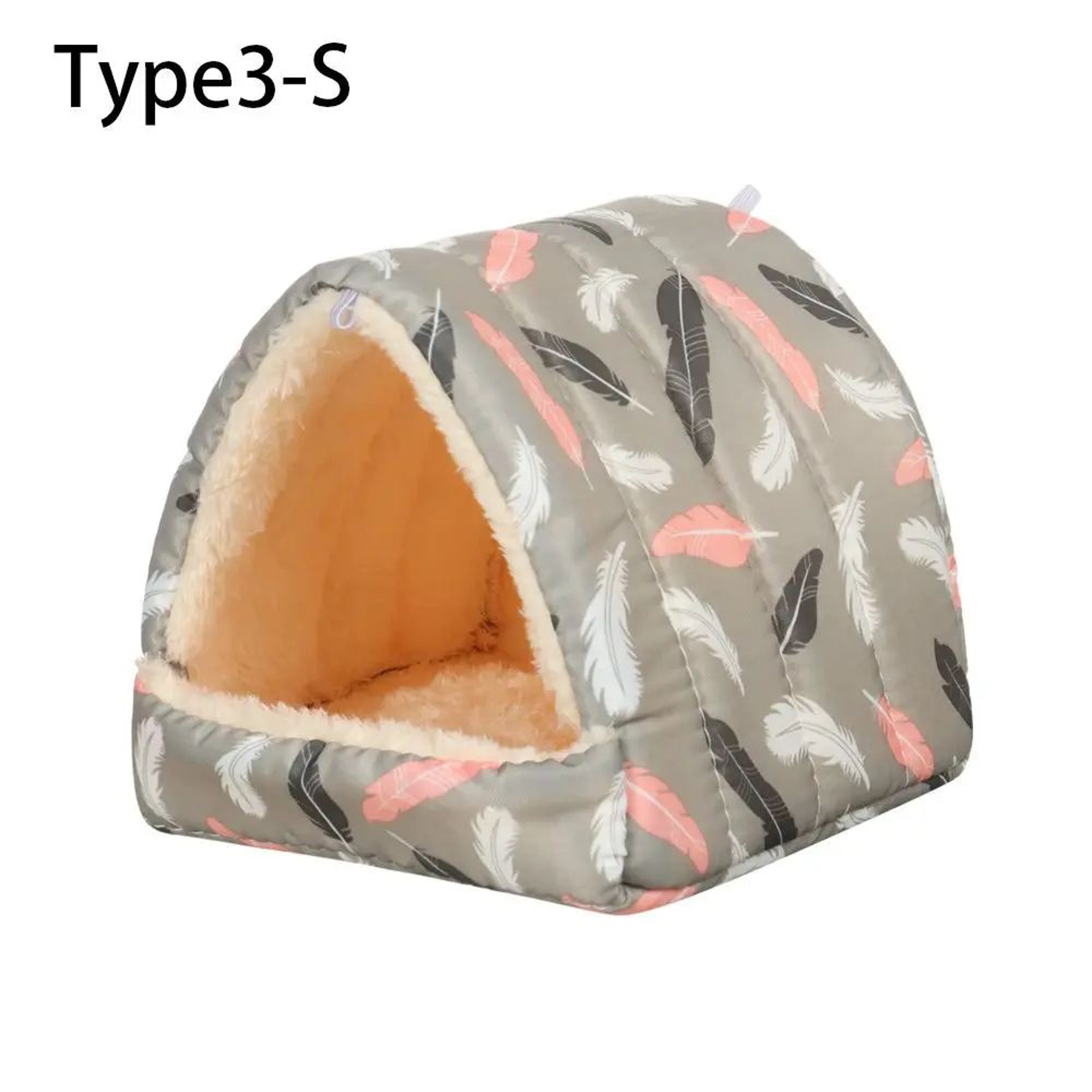 Warm Plush Small Animal Bed For Guinea Pig  Hamster  Cozy Winter Sleeping Nest Mat For Rabbit Squir 16