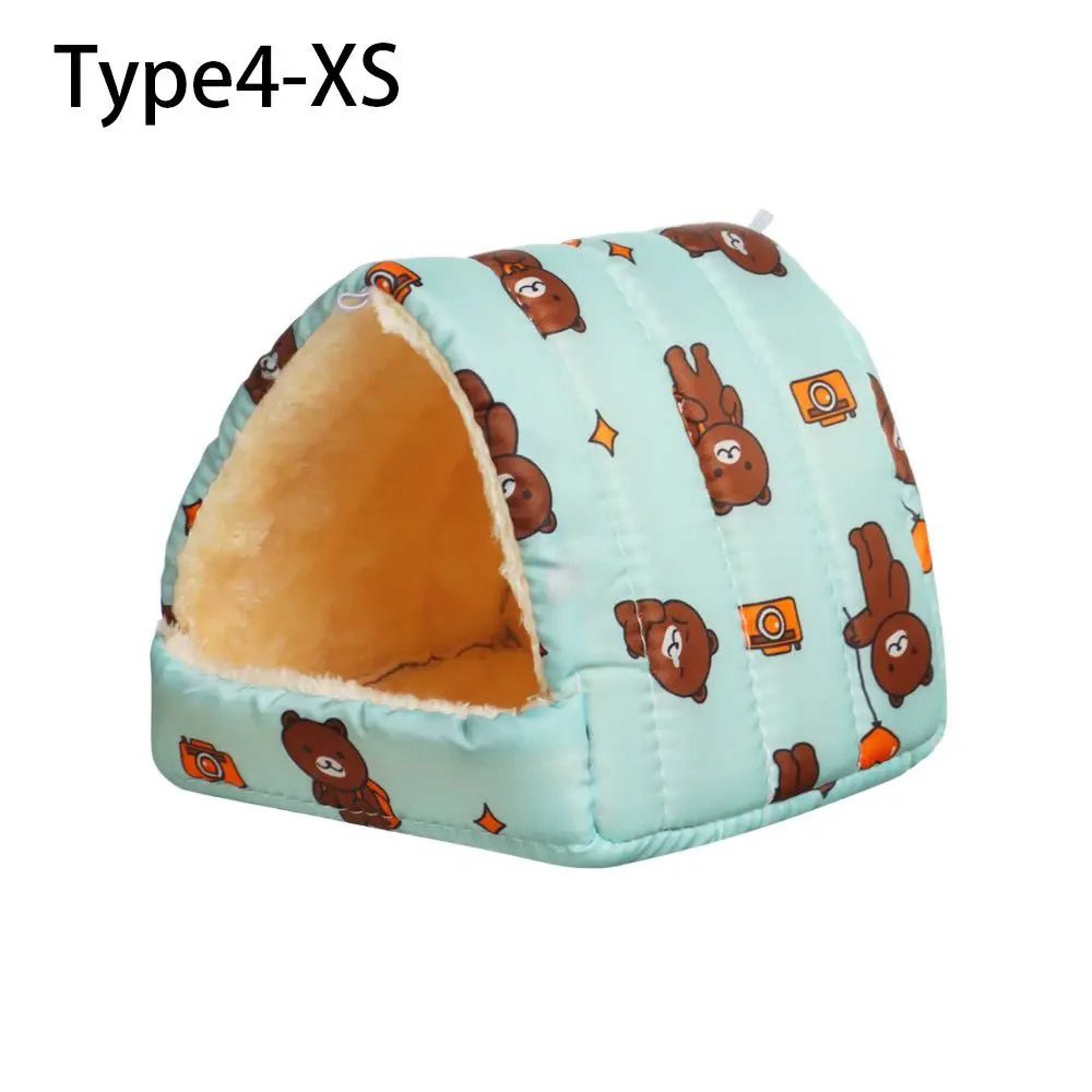 Warm Plush Small Animal Bed For Guinea Pig  Hamster  Cozy Winter Sleeping Nest Mat For Rabbit Squir 20