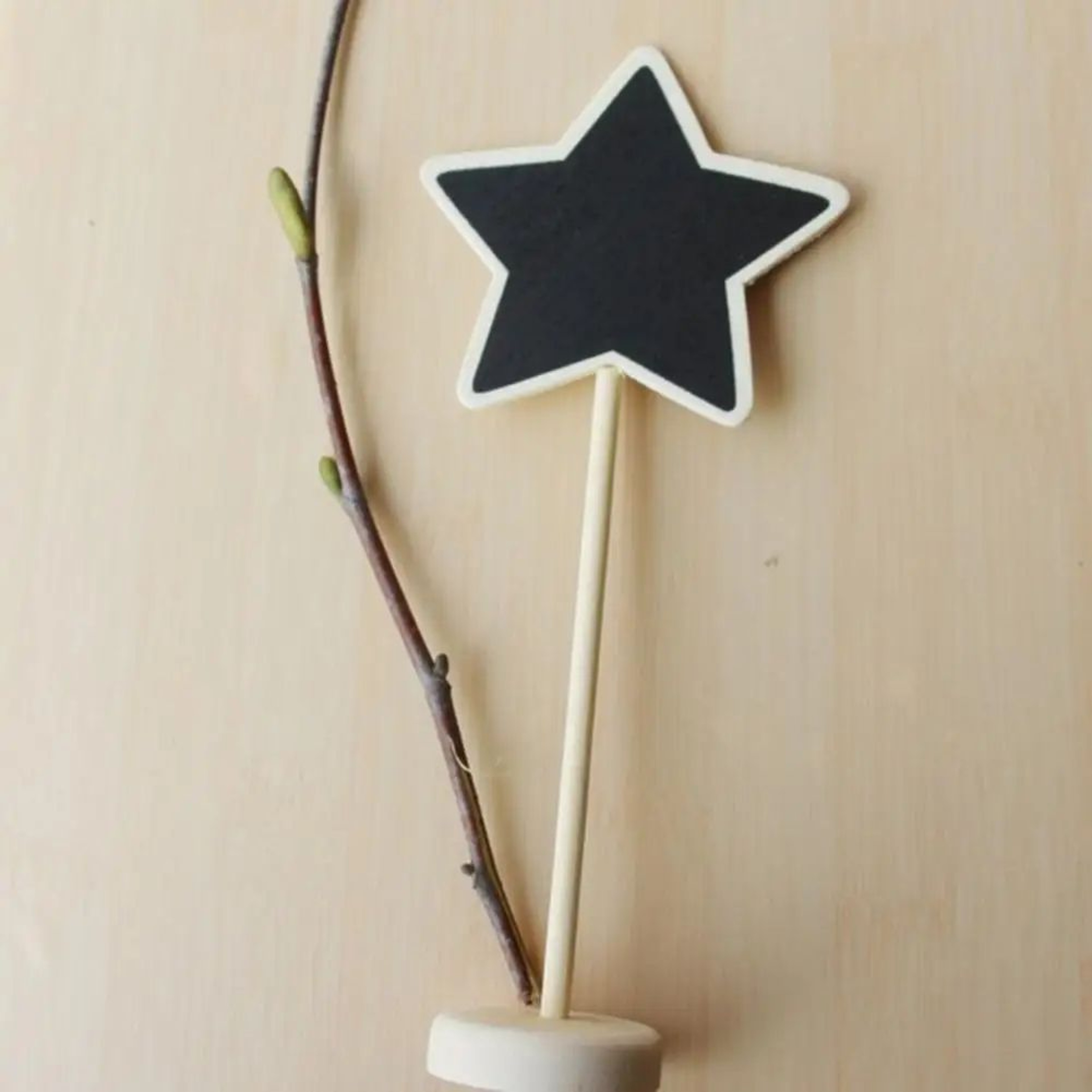 10 Pcs Mini Chalkboard Signs With Wooden Easels For Messages Table Numbers Events Cafes  Home Decor 2