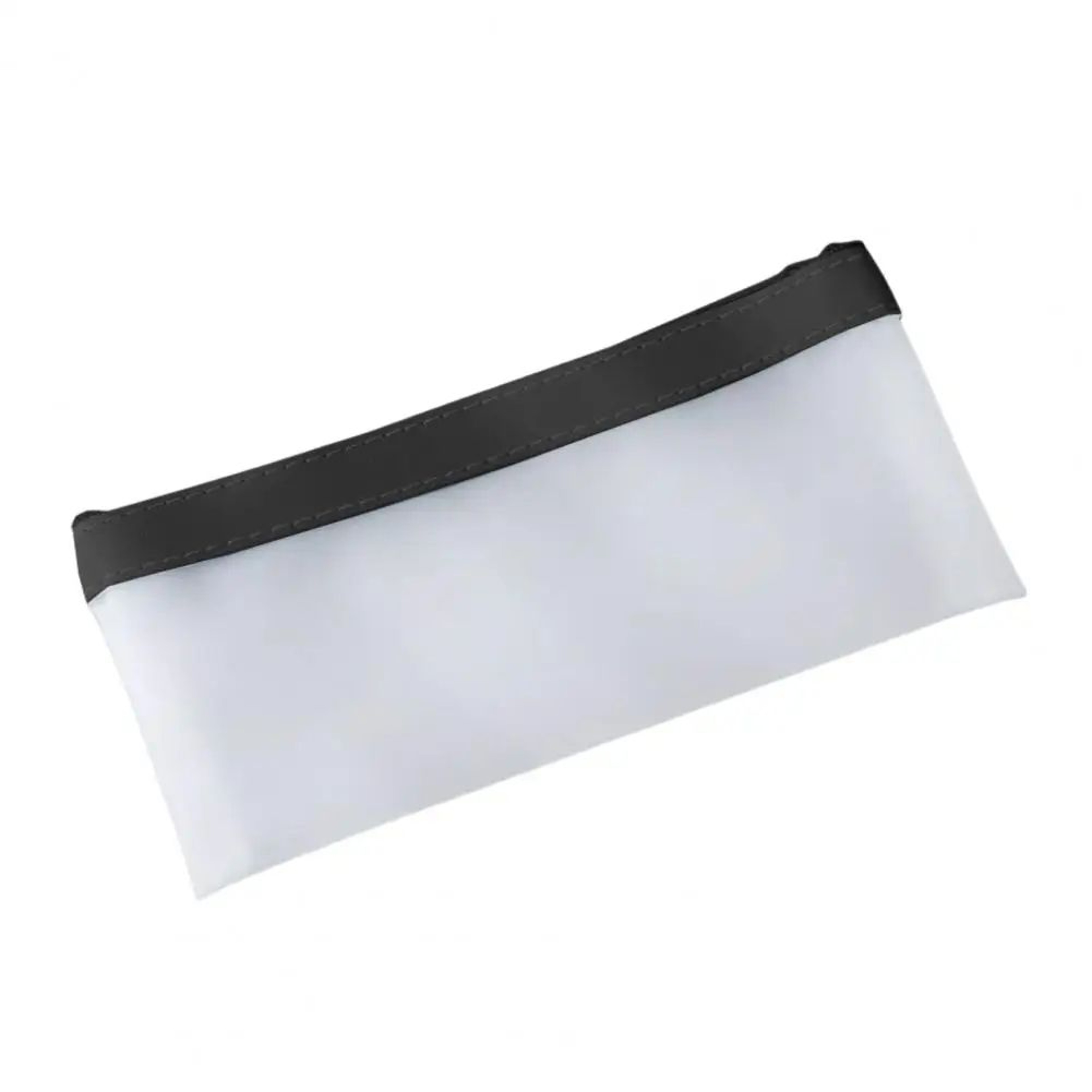 Transparent PVC Pencil Case With Zipper Waterproof Clear School Pouch For Stationery Makeup  Travel 7