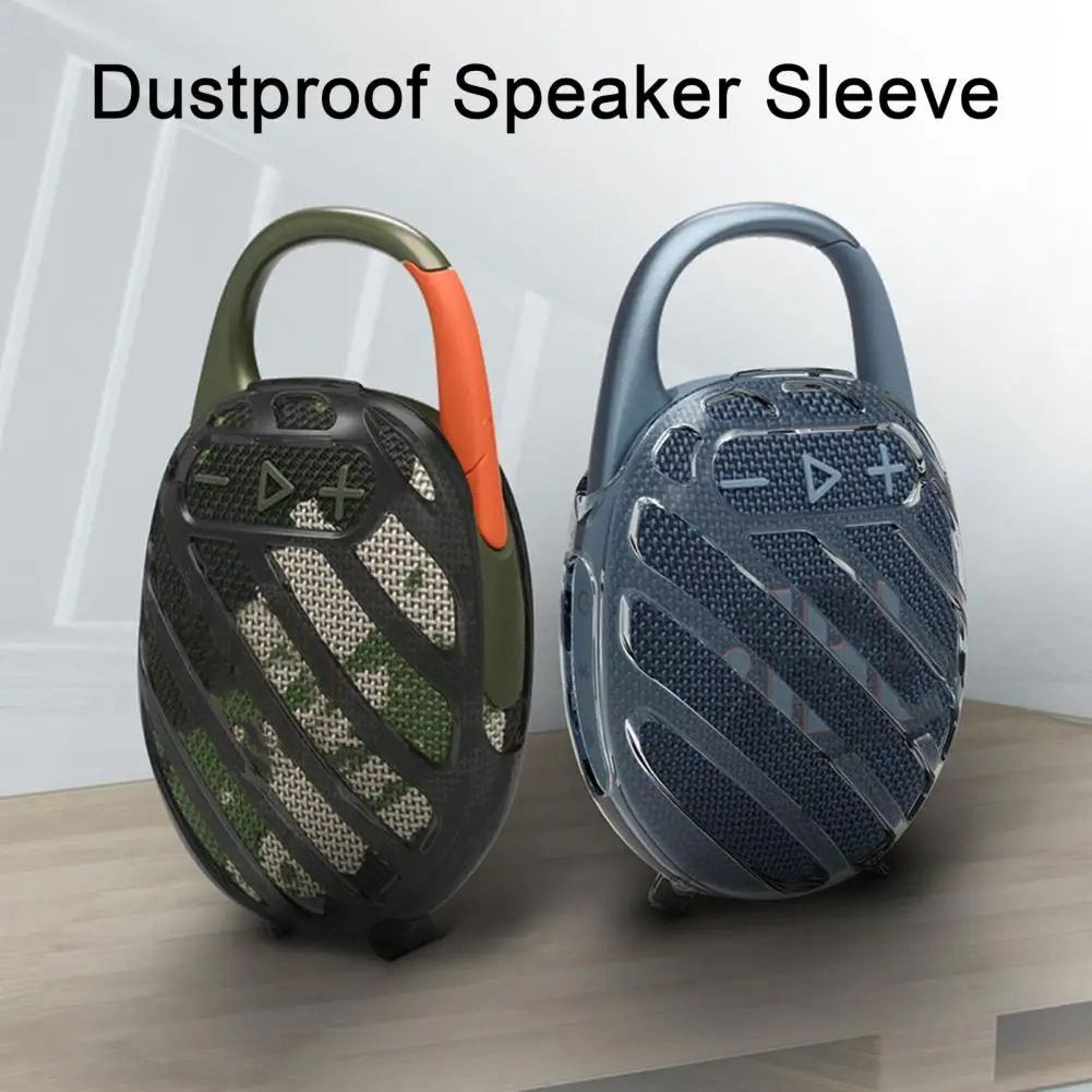Transparent TPU Protective Case For JBL Clip 5 Shockproof DropProof Speaker Cover With Hollow Desig 3