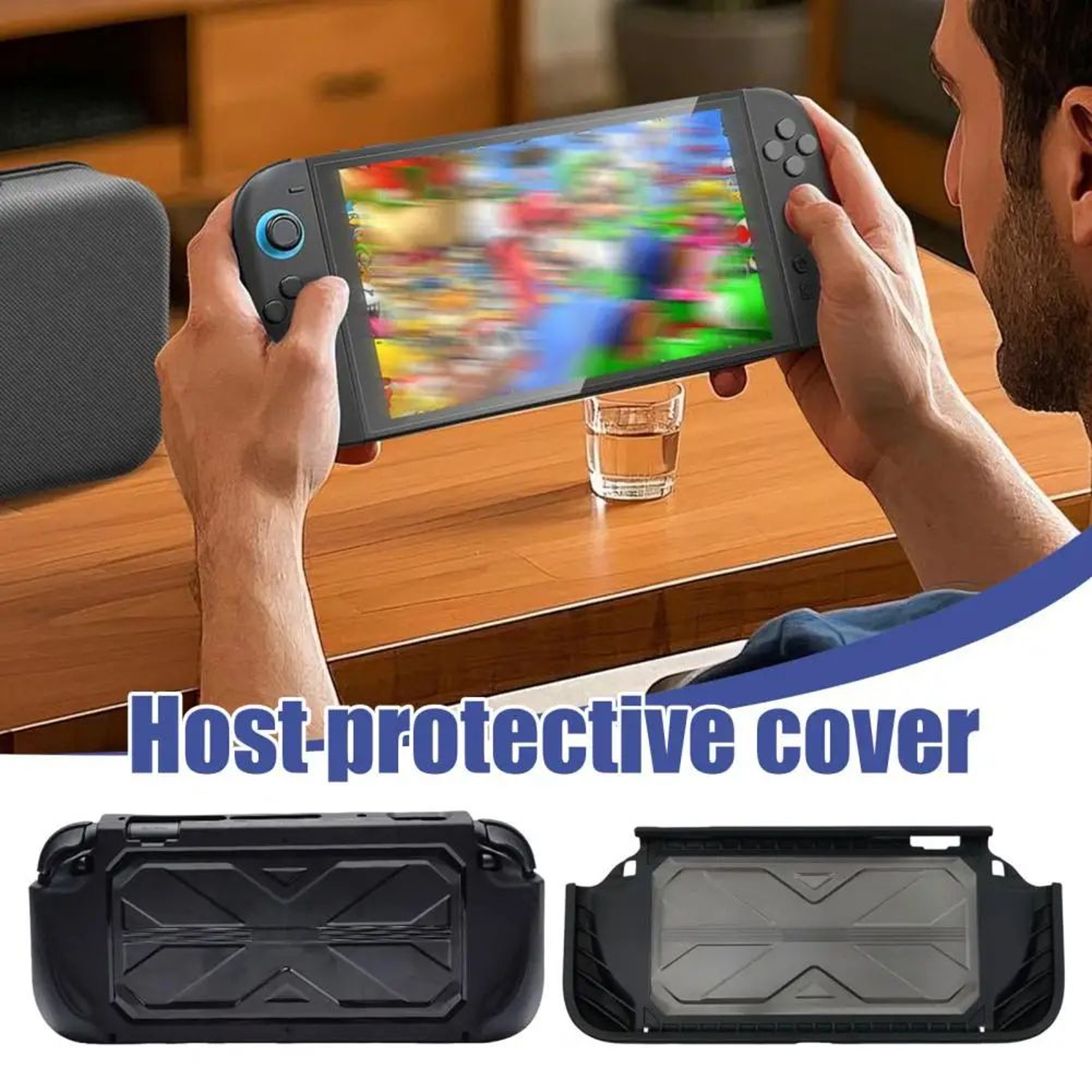 Shockproof Protective Case For Nintendo Switch 2 AntiScratch Grip Cover Shell Slim Travel Game Cons 1