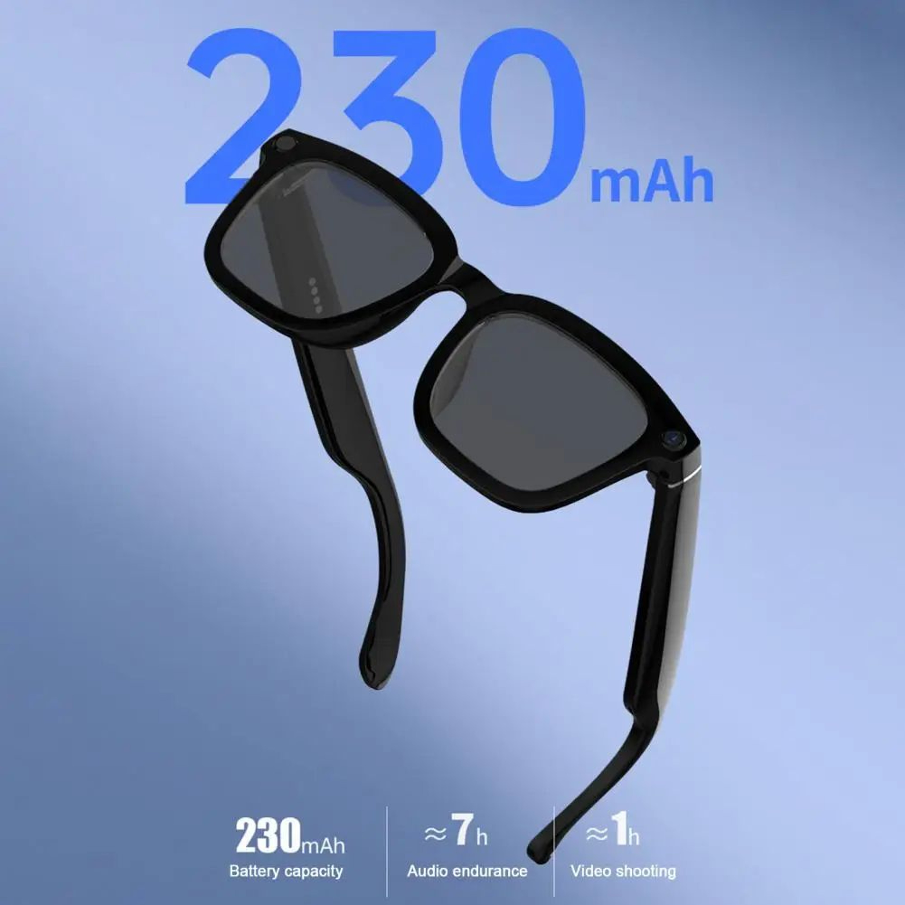AI Smart Camera Glasses 1080P RealTime Translation Eyewear Photo  Video Recorder HandsFree Travel U 4
