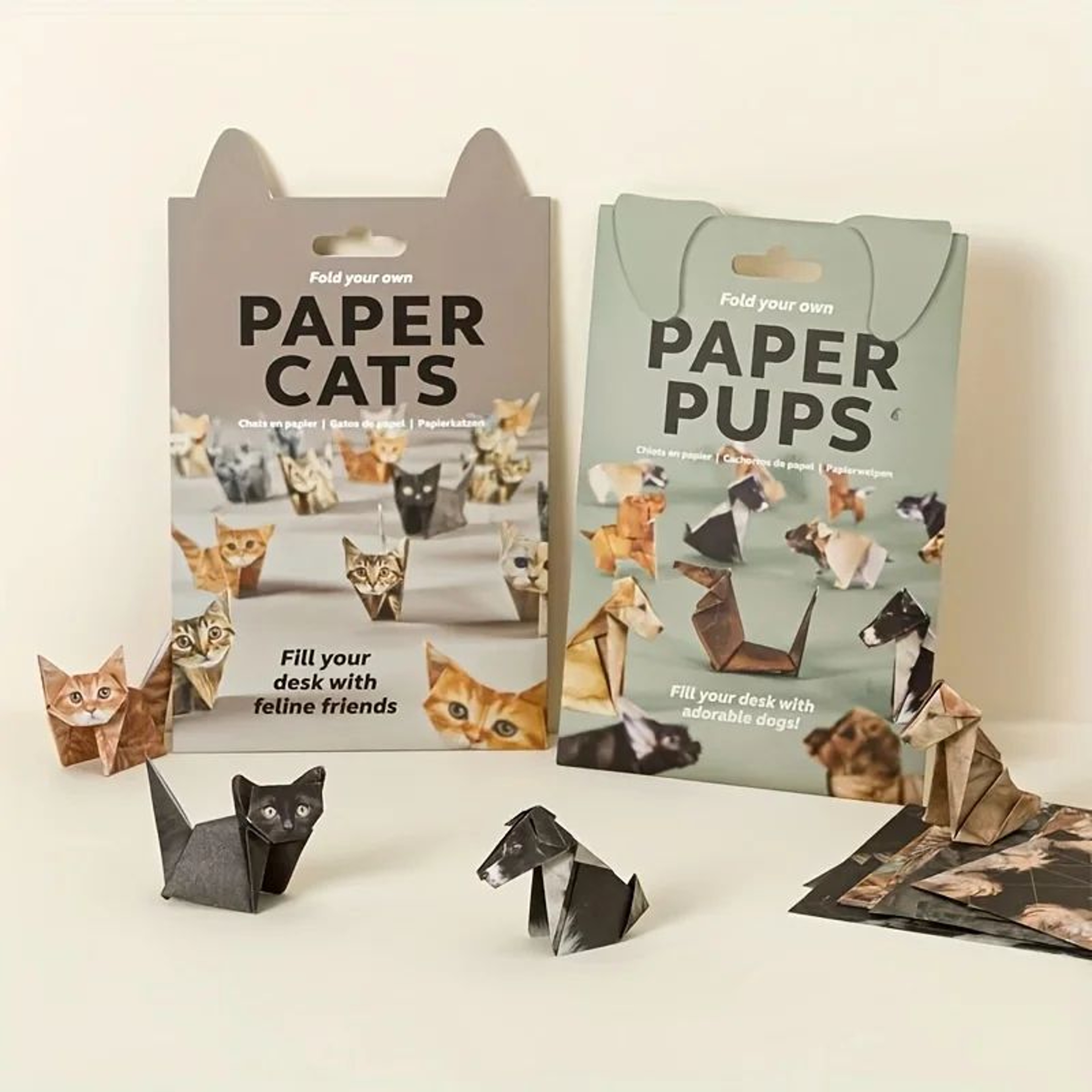Cute Cat Origami Kit For Adults  Kids  DIY Paper Folding Craft Gift For Cat Lovers Home Decor Stres 3