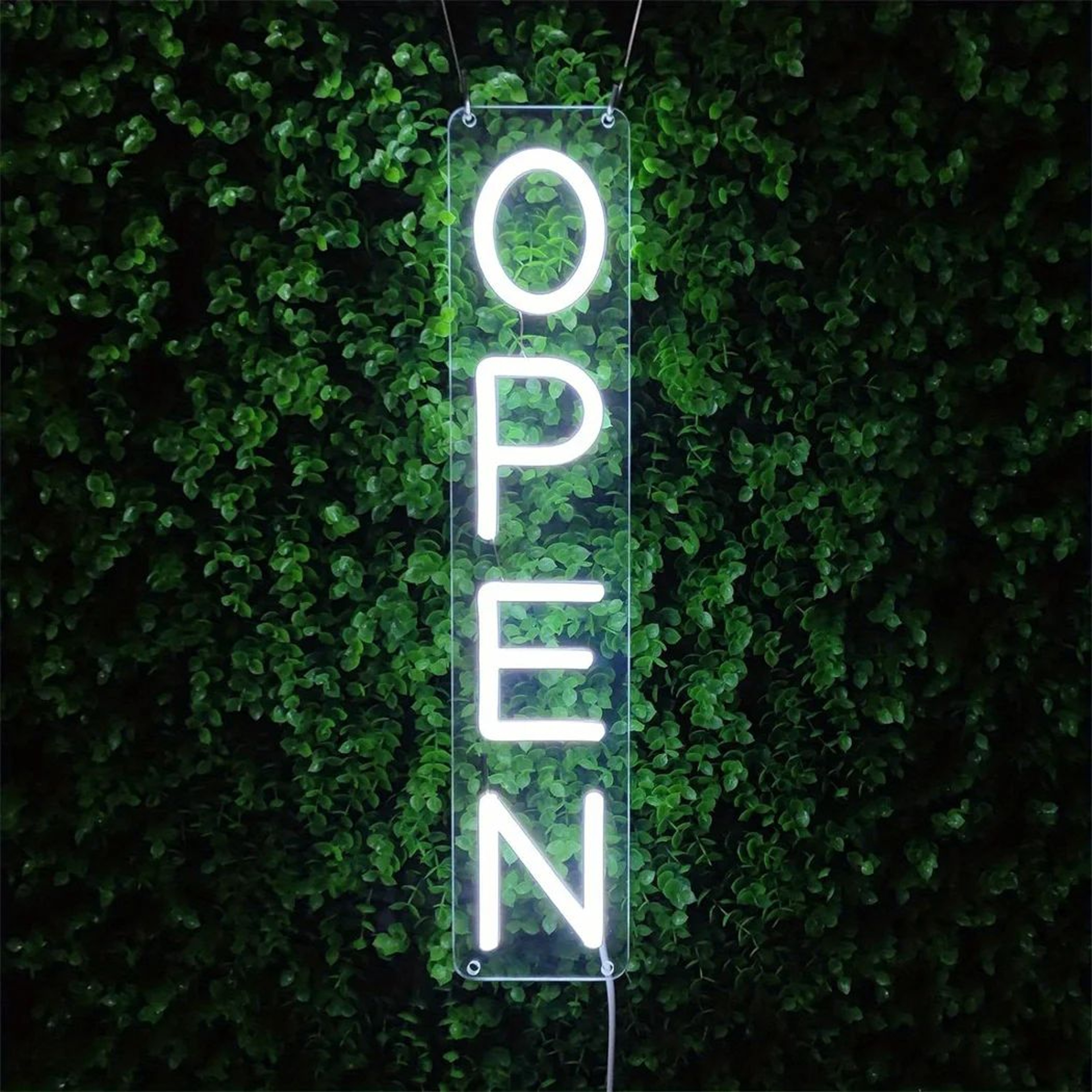 LED Open Neon Sign USB Powered Business Night Light For Salon Shop Store Cafe Bar Wall Decor Bright 0