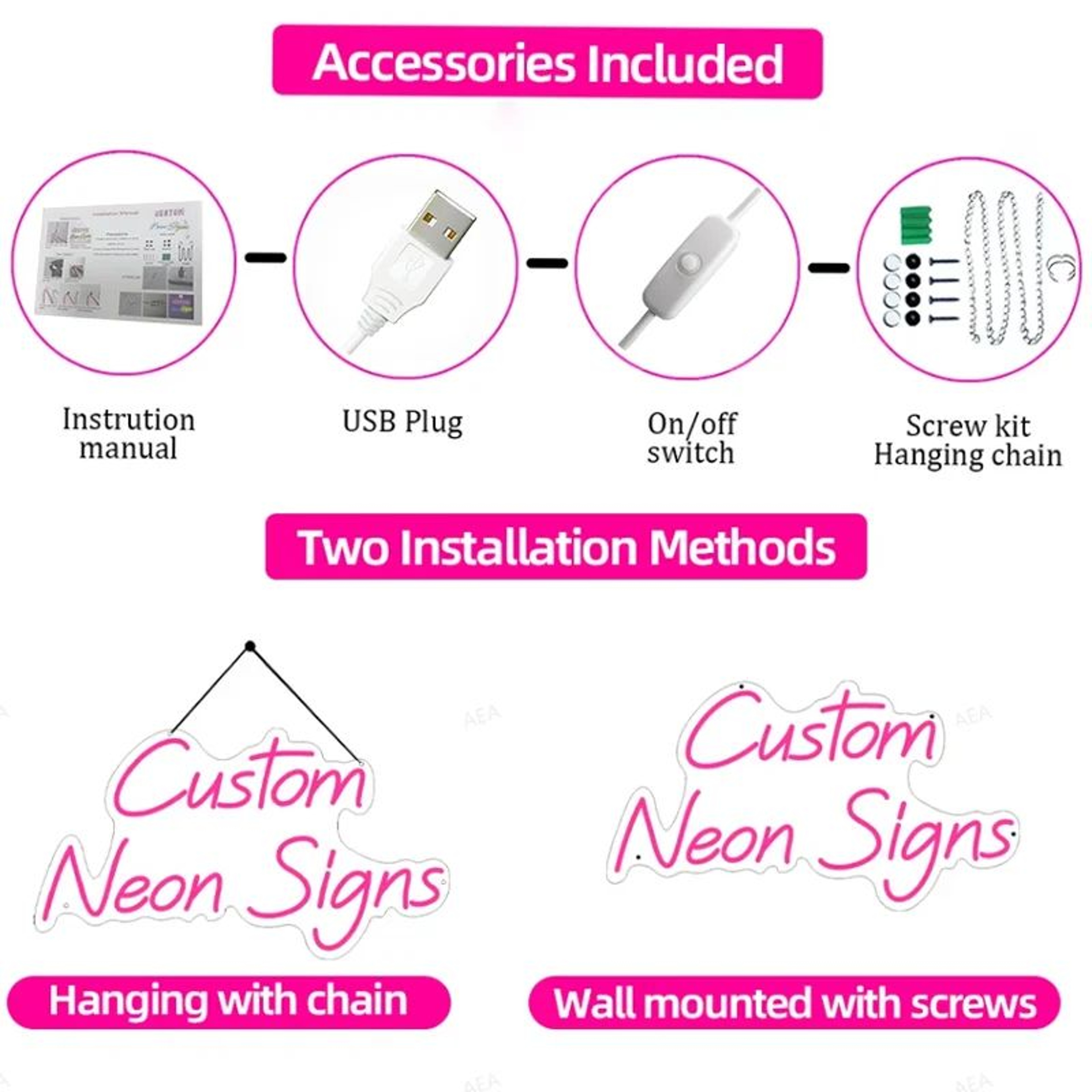 Key  Lock LED Neon Sign  Hanging Wall Light Decor For Locksmith Shop Security Store Car Dealership  5