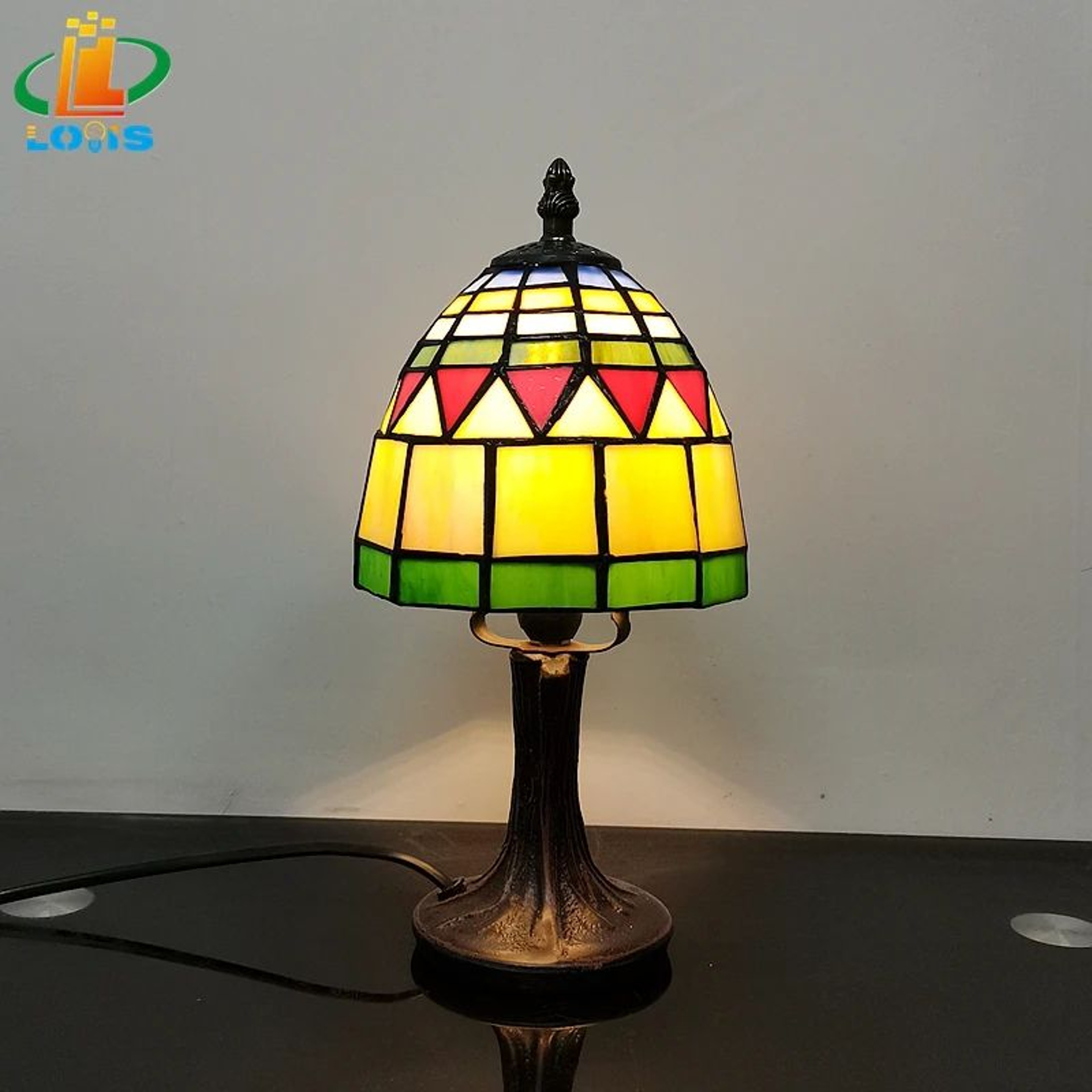 6 Inches Scandinavian Orchid Glass Table Lamp Small Bedside Night Light For Bedroom Breastfeeding C 7