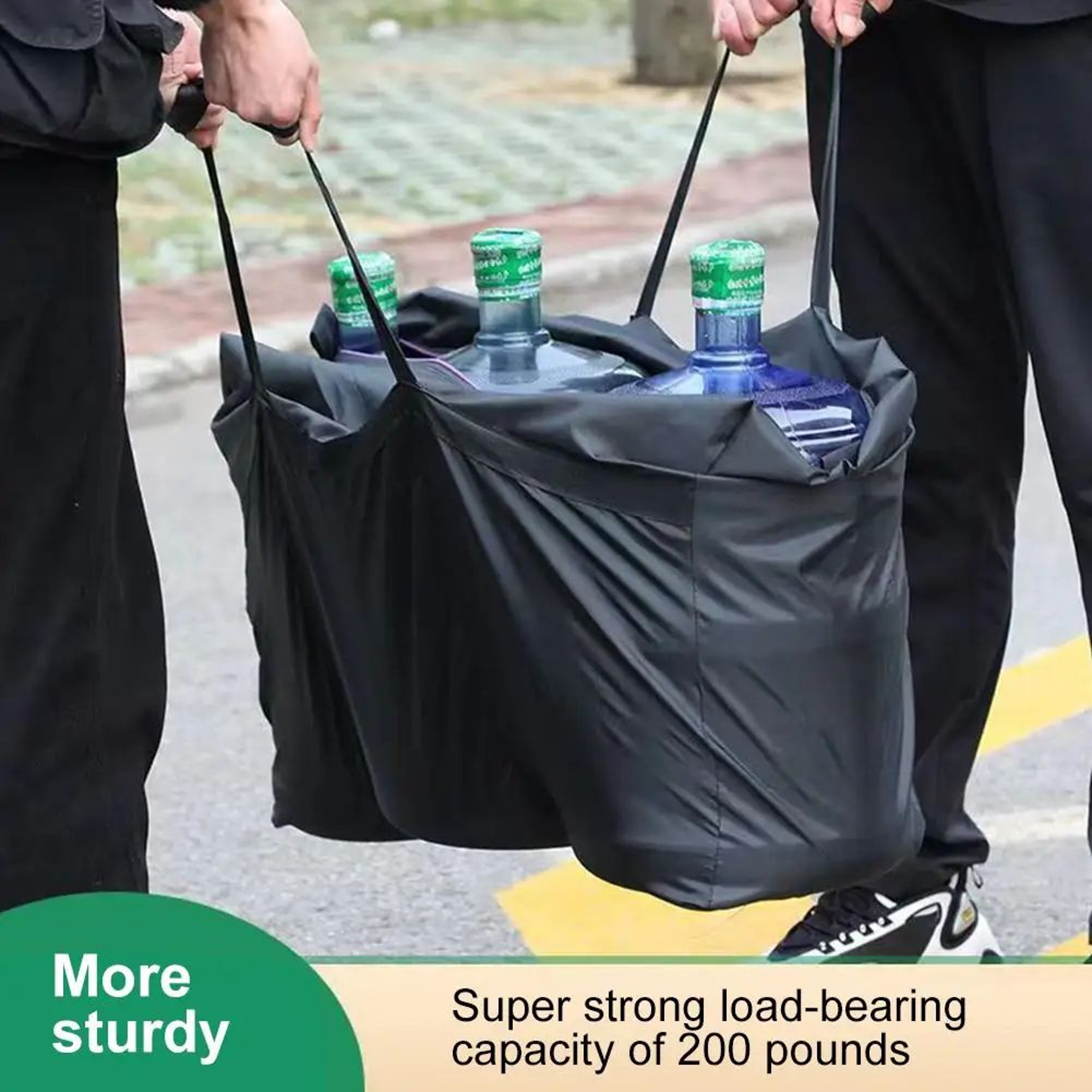 Waterproof Oxford Cloth Laundry Storage Bag Large Capacity  Foldable Lightweight Travel Luggage Bag 1