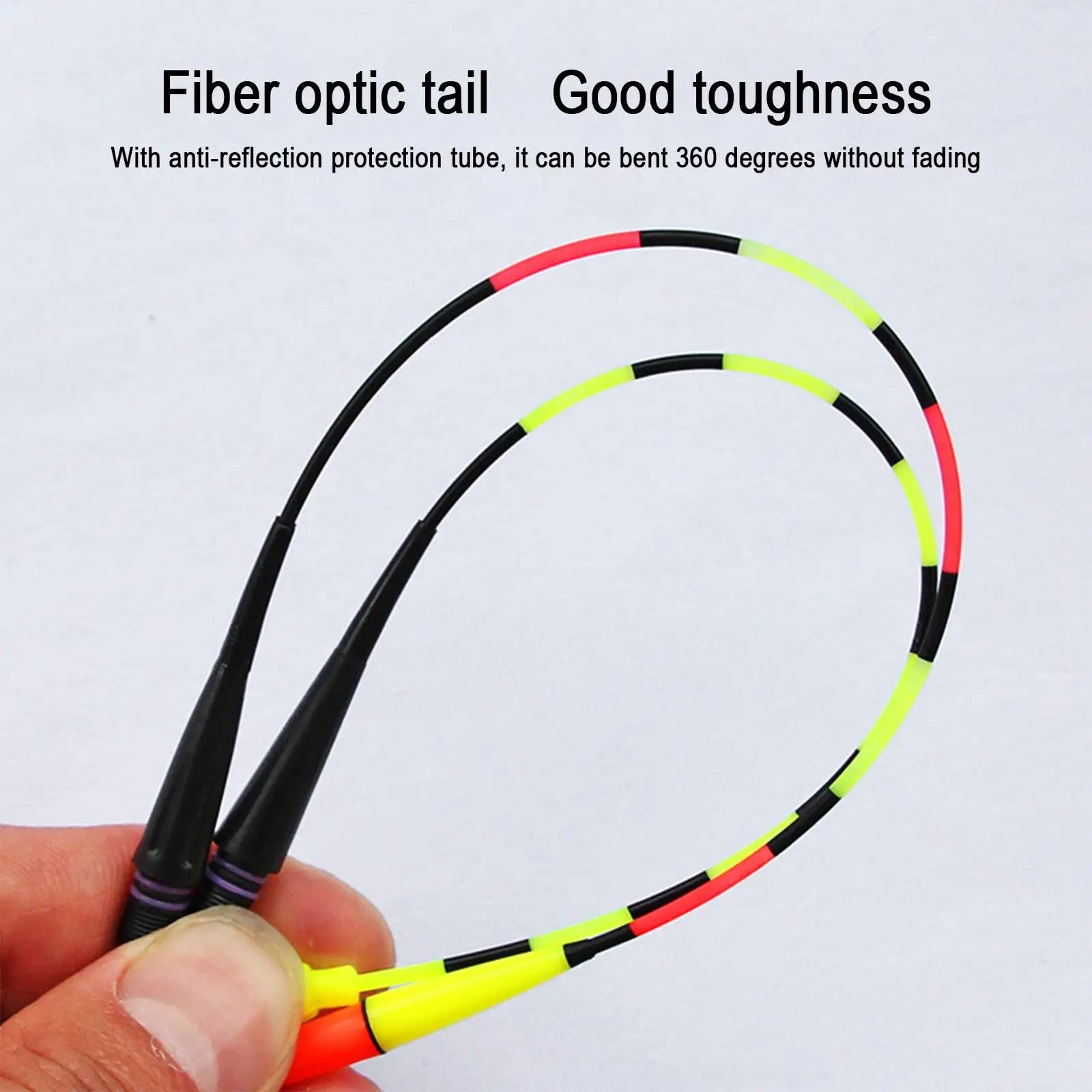 MY7 GravitySensing Fishing Float Bite Indicator  Flash Color Drift Tail Bobber For River  Lake Hook 1