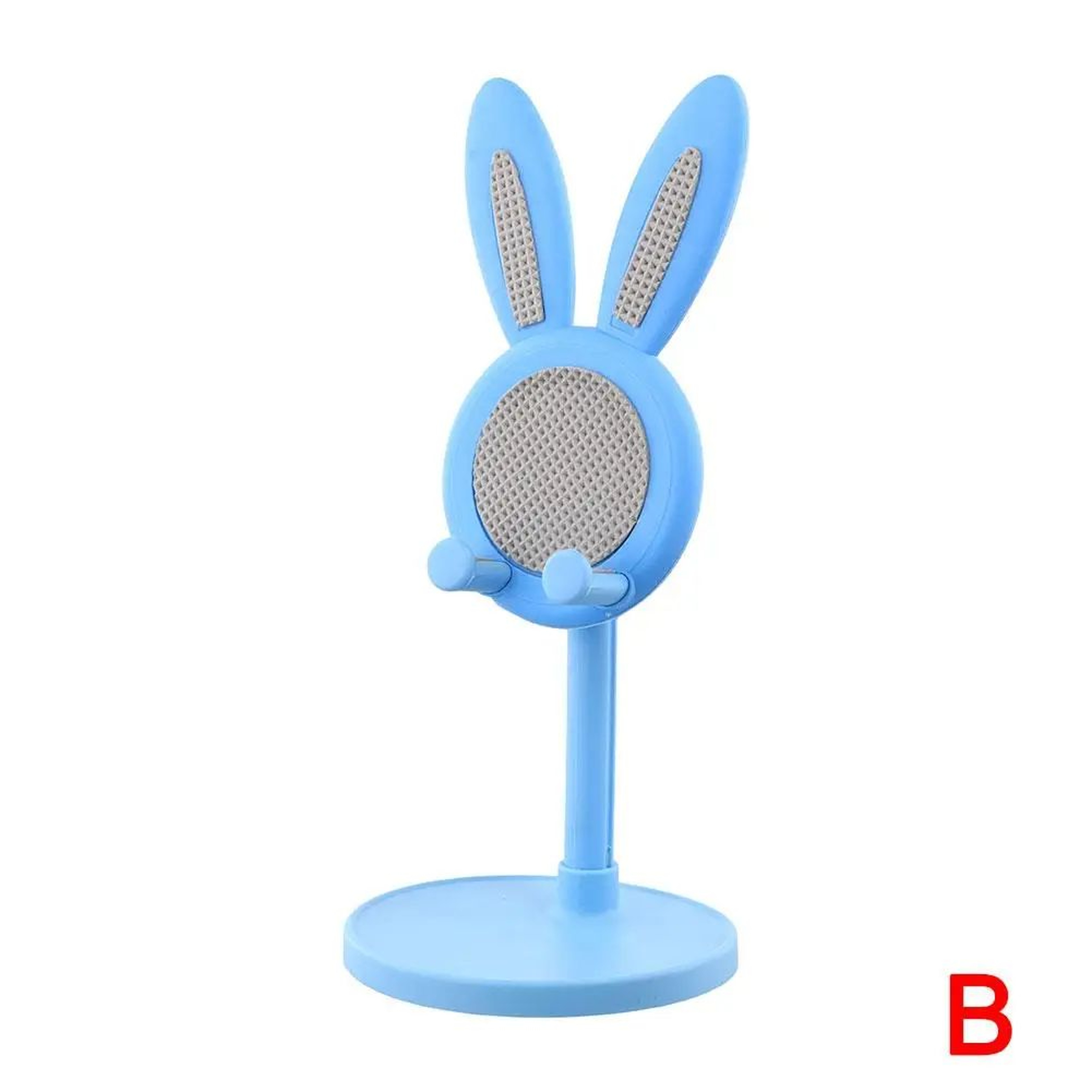 Cute Rabbit Adjustable Phone Stand For Desk  Universal Tablet Holder Telescopic Height Sturdy Hands 7