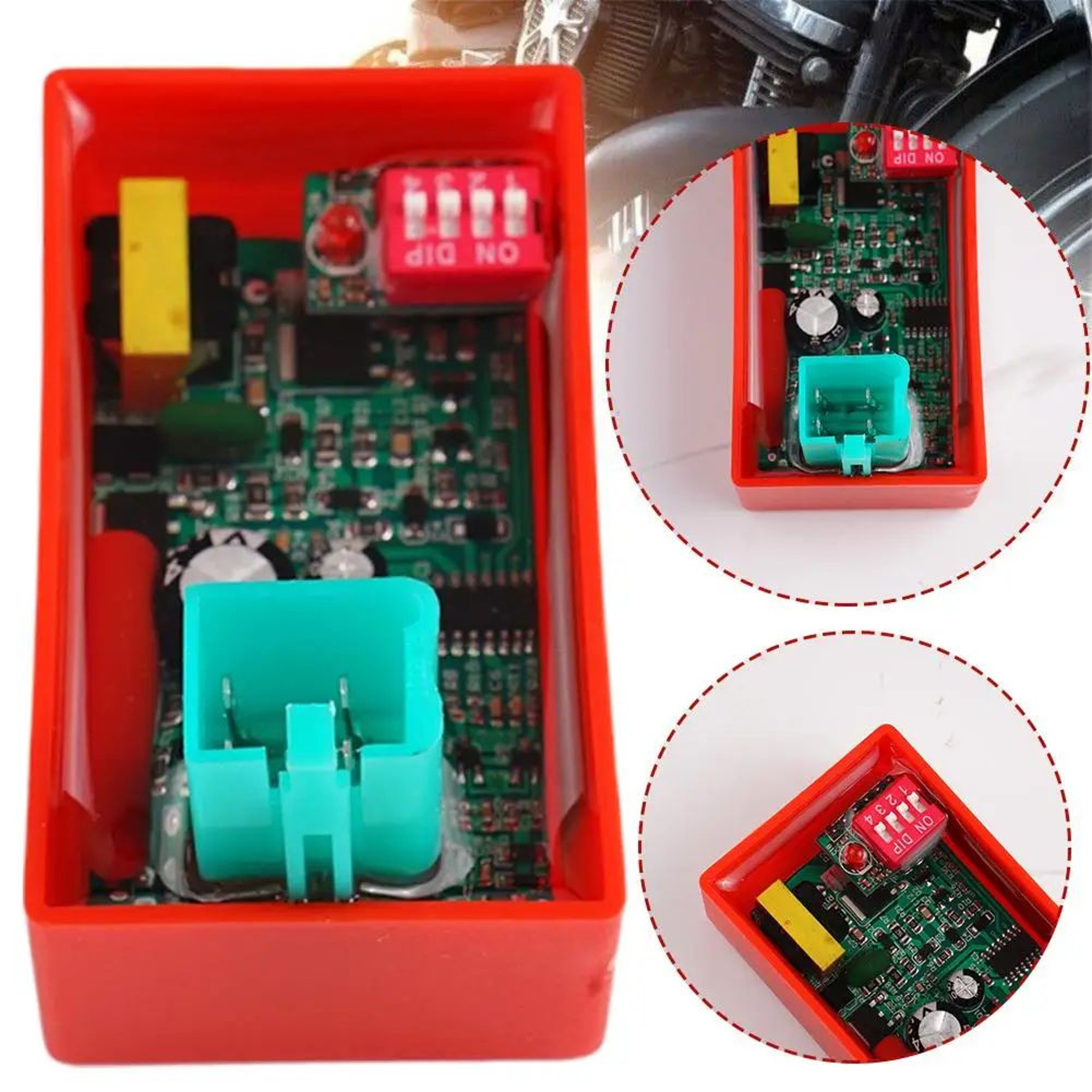 4 Pin DC CDI Igniter For Motorcycle Dirt Bike Scooter Go Kart  Reliable Engine Ignition Module Easy 9