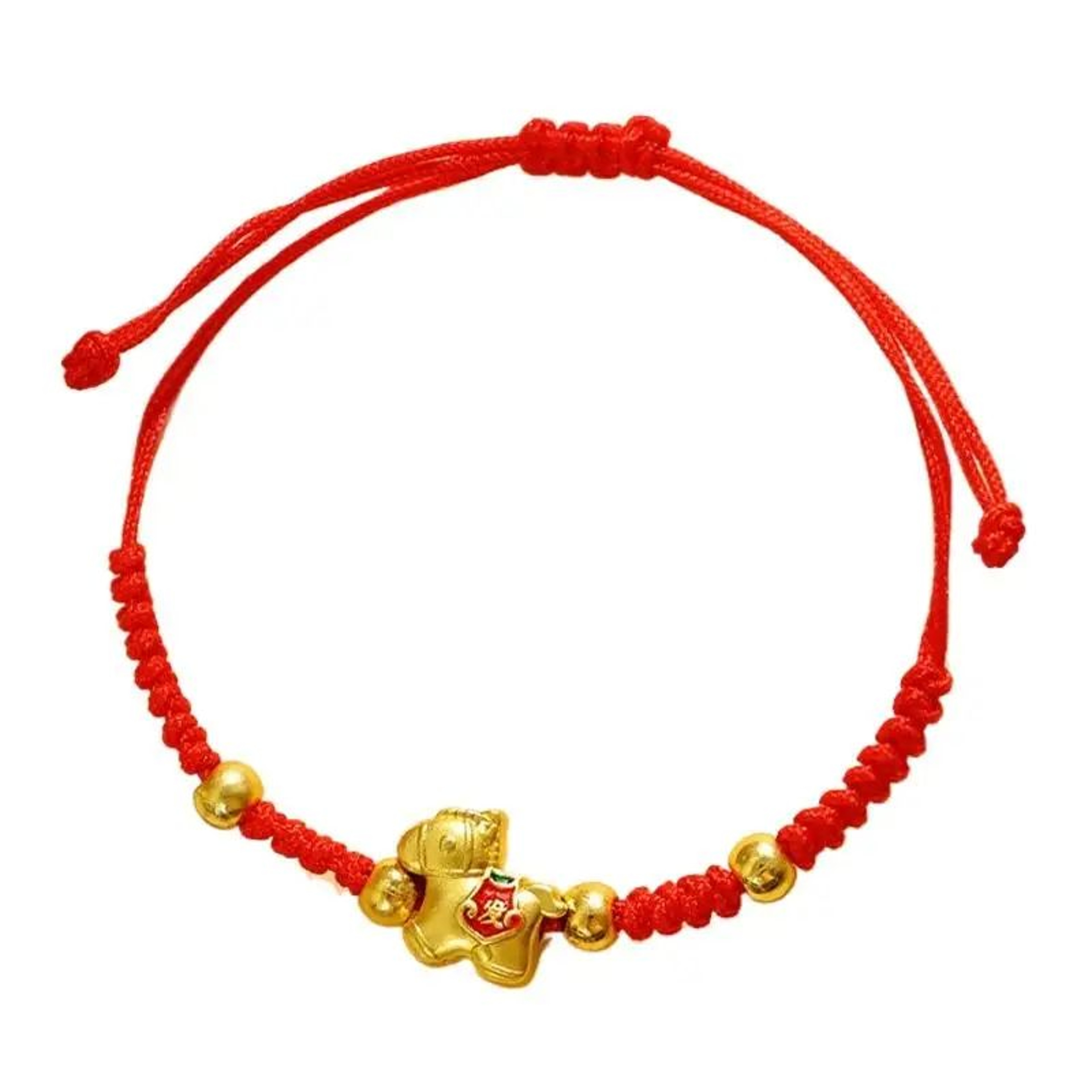 2026 Year Of The Horse Red Lucky Rope Bracelet For Women  Chinese Style Beaded Charm New Year Bless 6