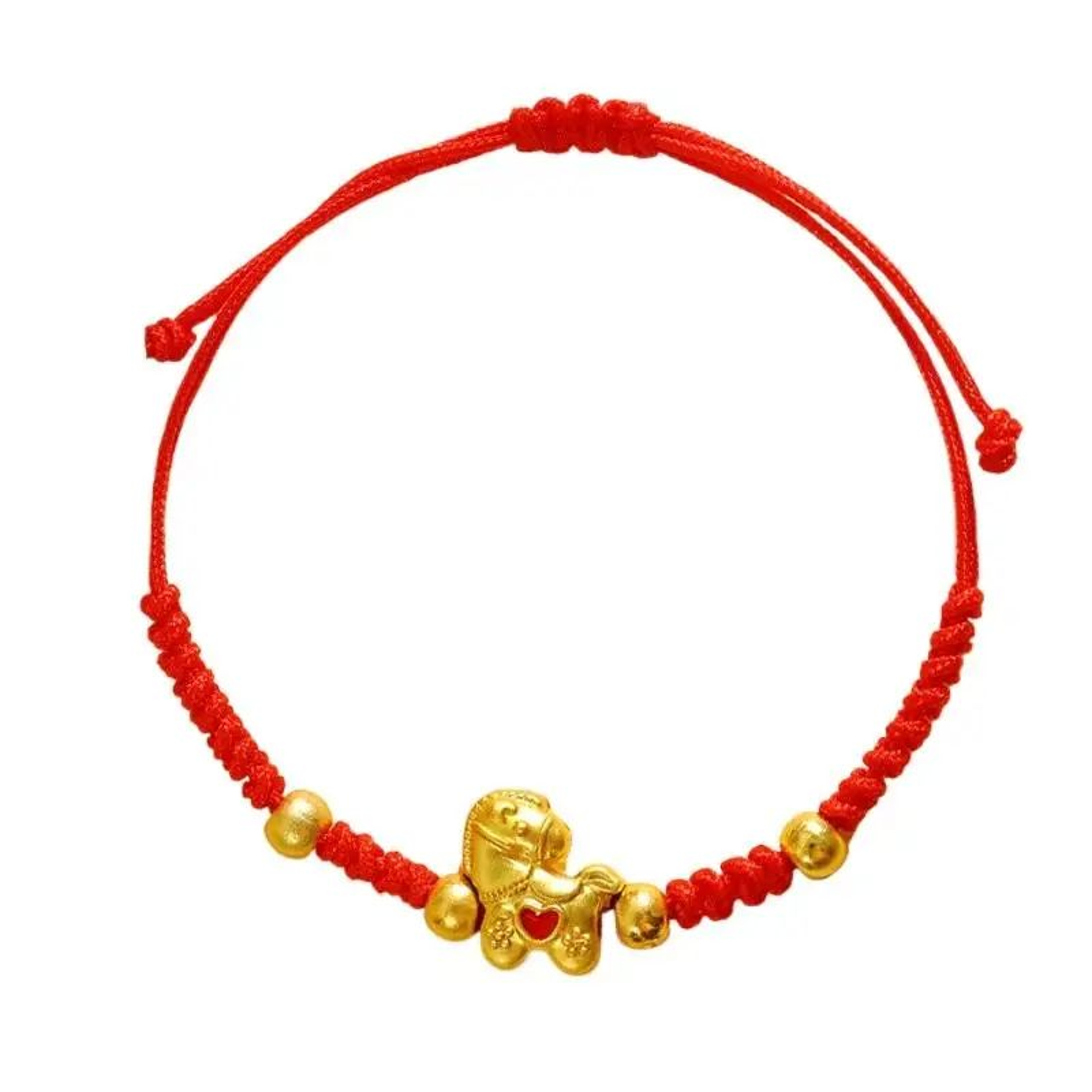2026 Year Of The Horse Red Lucky Rope Bracelet For Women  Chinese Style Beaded Charm New Year Bless 7