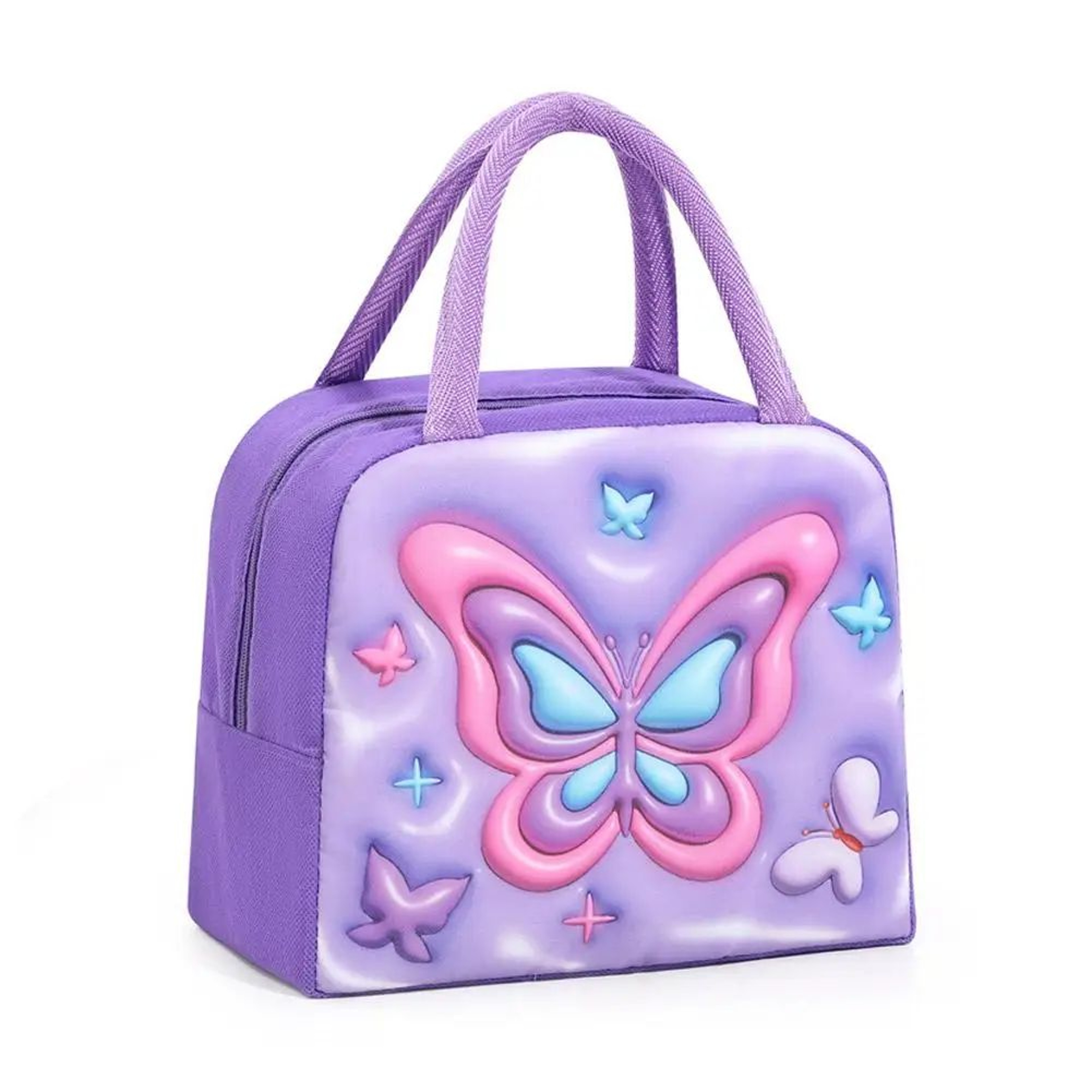 Kids Cartoon Insulated Lunch Bag  Portable Thermal Bento Cooler Tote With Ice Pack Space For School 9