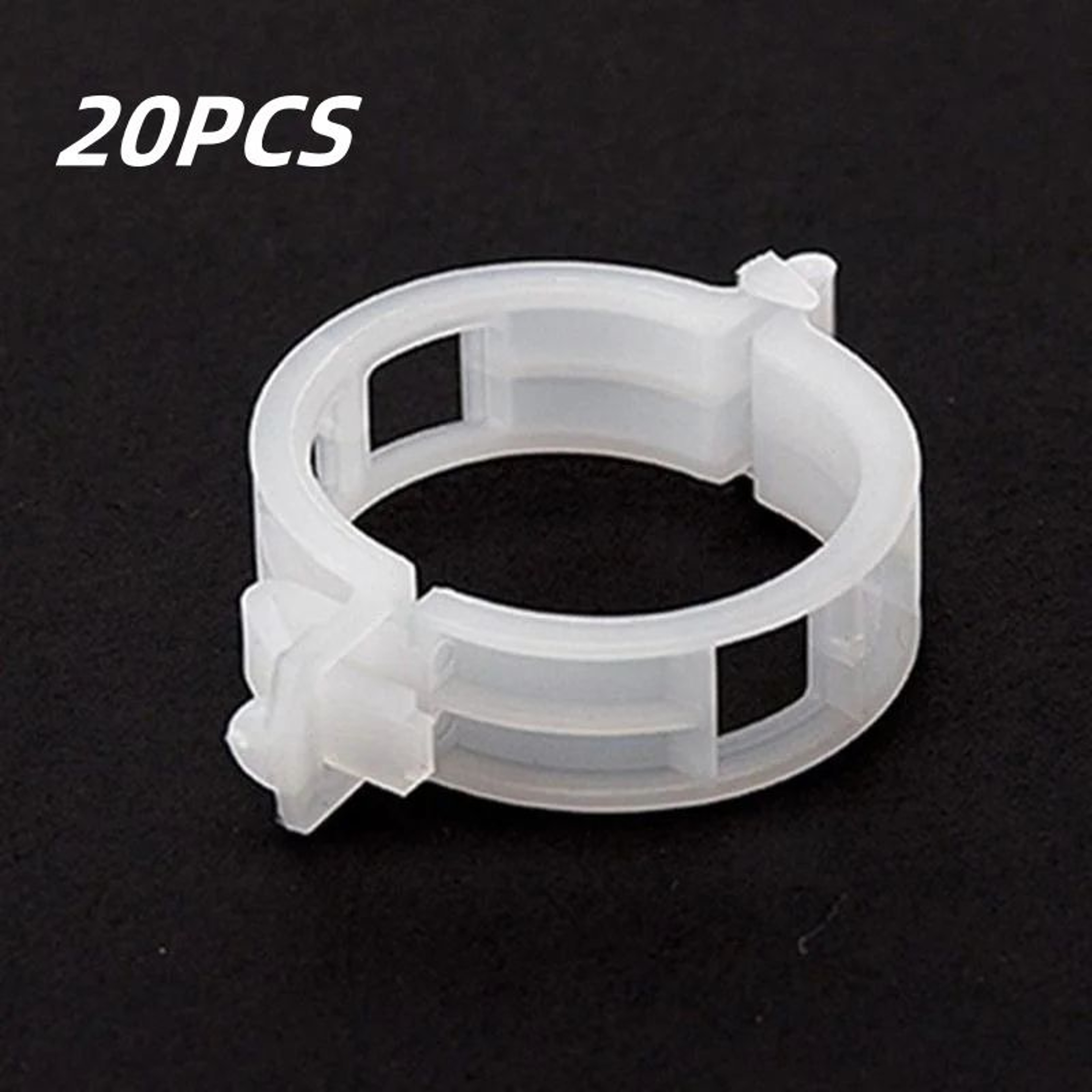 Reusable Plant Support Clips For Vines  Plastic Trellis Stem Fixing Connectors For Garden Orchard   7
