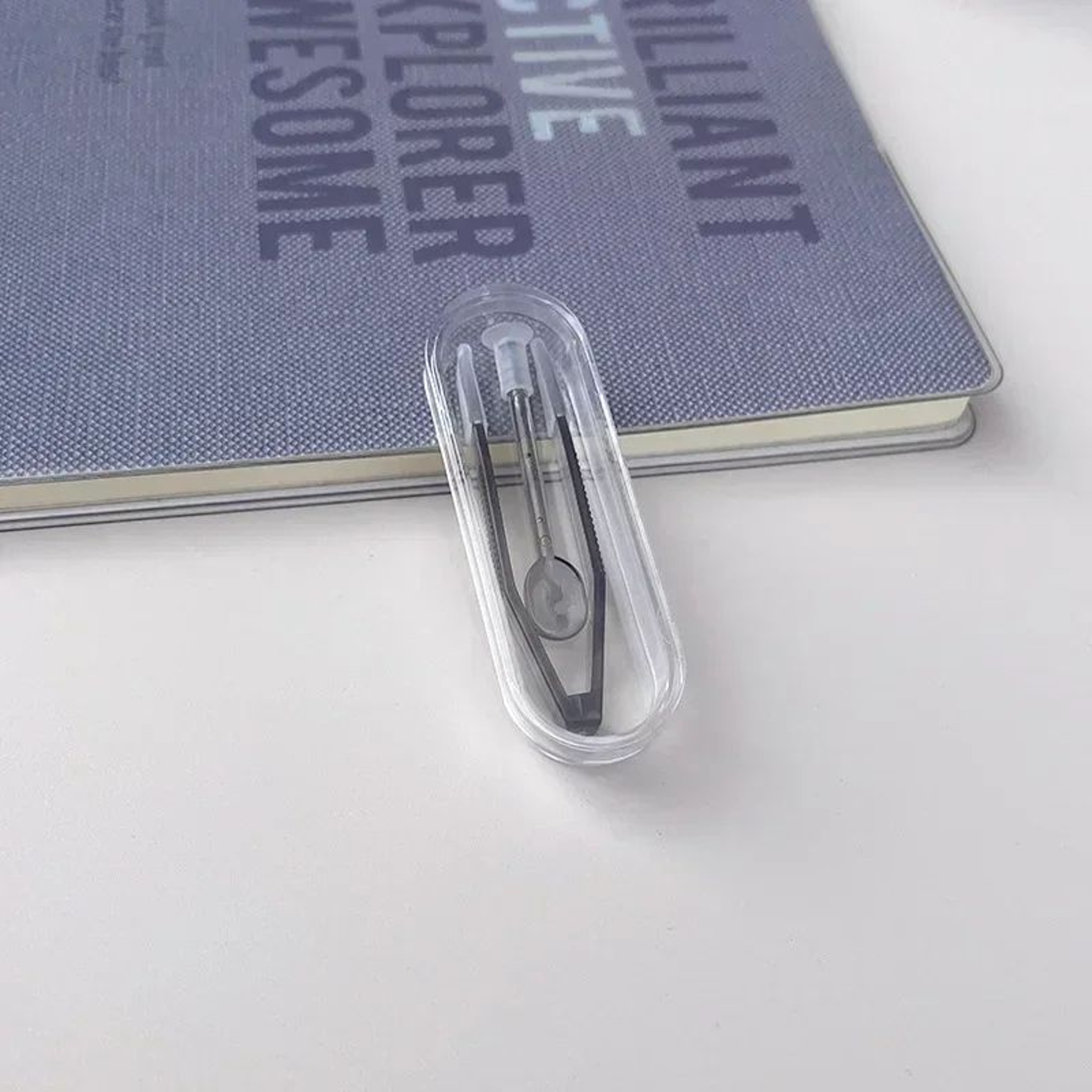 Contact Lens Travel Kit With Tweezers  Long Clamp Rod  Transparent Case Container Box Easy Hygienic 8