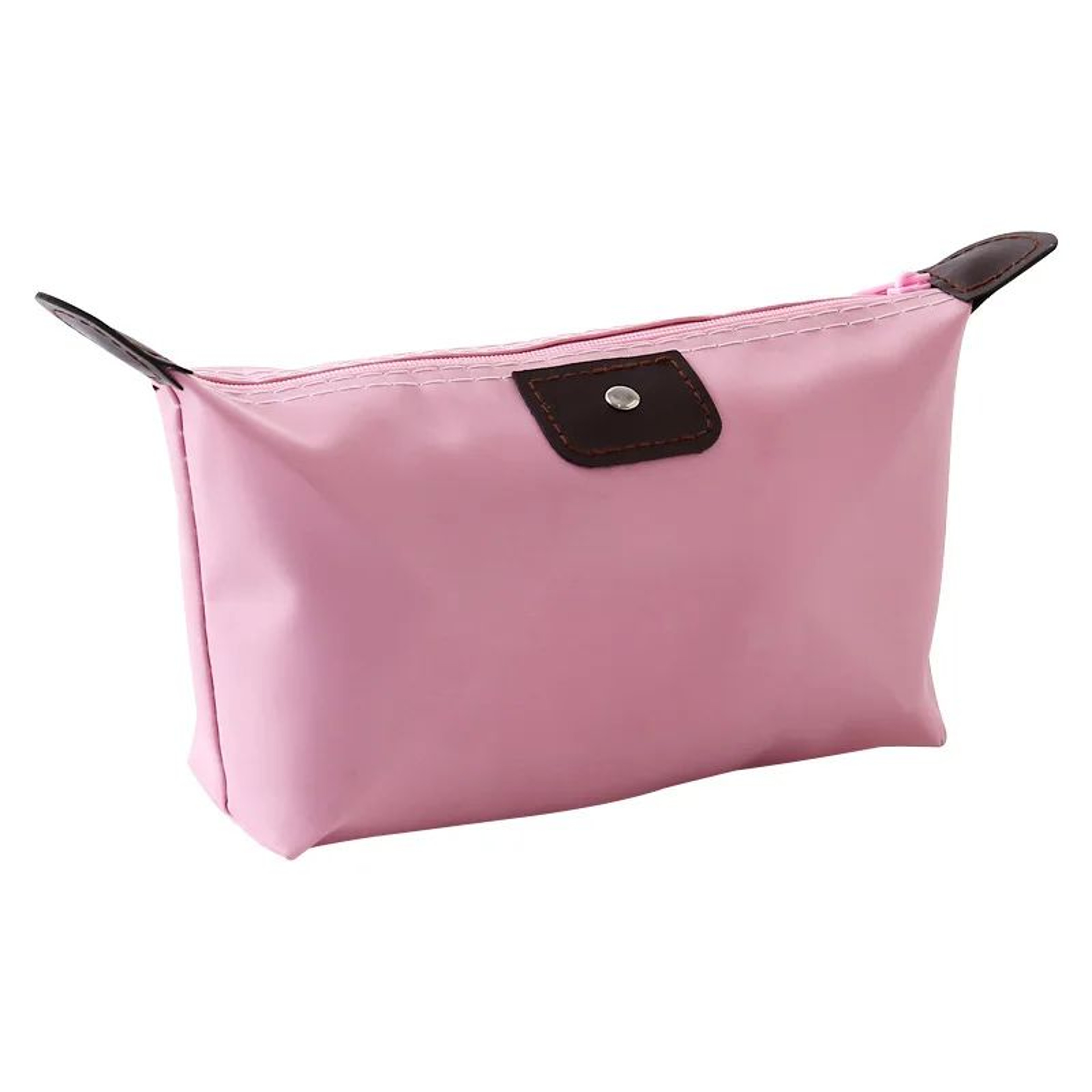 Large Capacity Travel Cosmetic Bag With Zipper  Cute Portable Makeup Clutch Organizer For Toiletrie 4