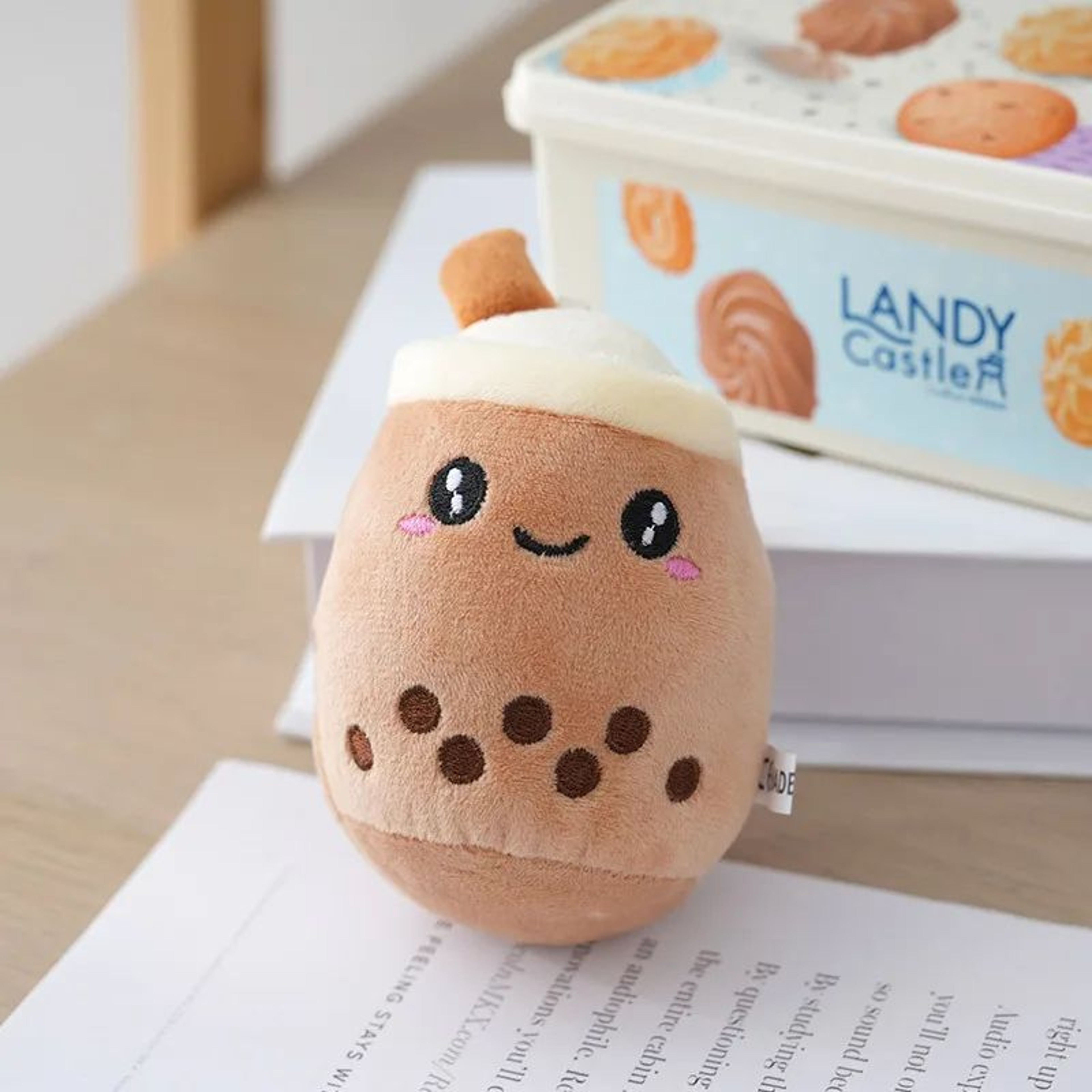 Cute Milk Tea Plush Keychain Toy  Kawaii Boba Cup Stuffed Pendant For Backpack Bag Charm Gift For K 7