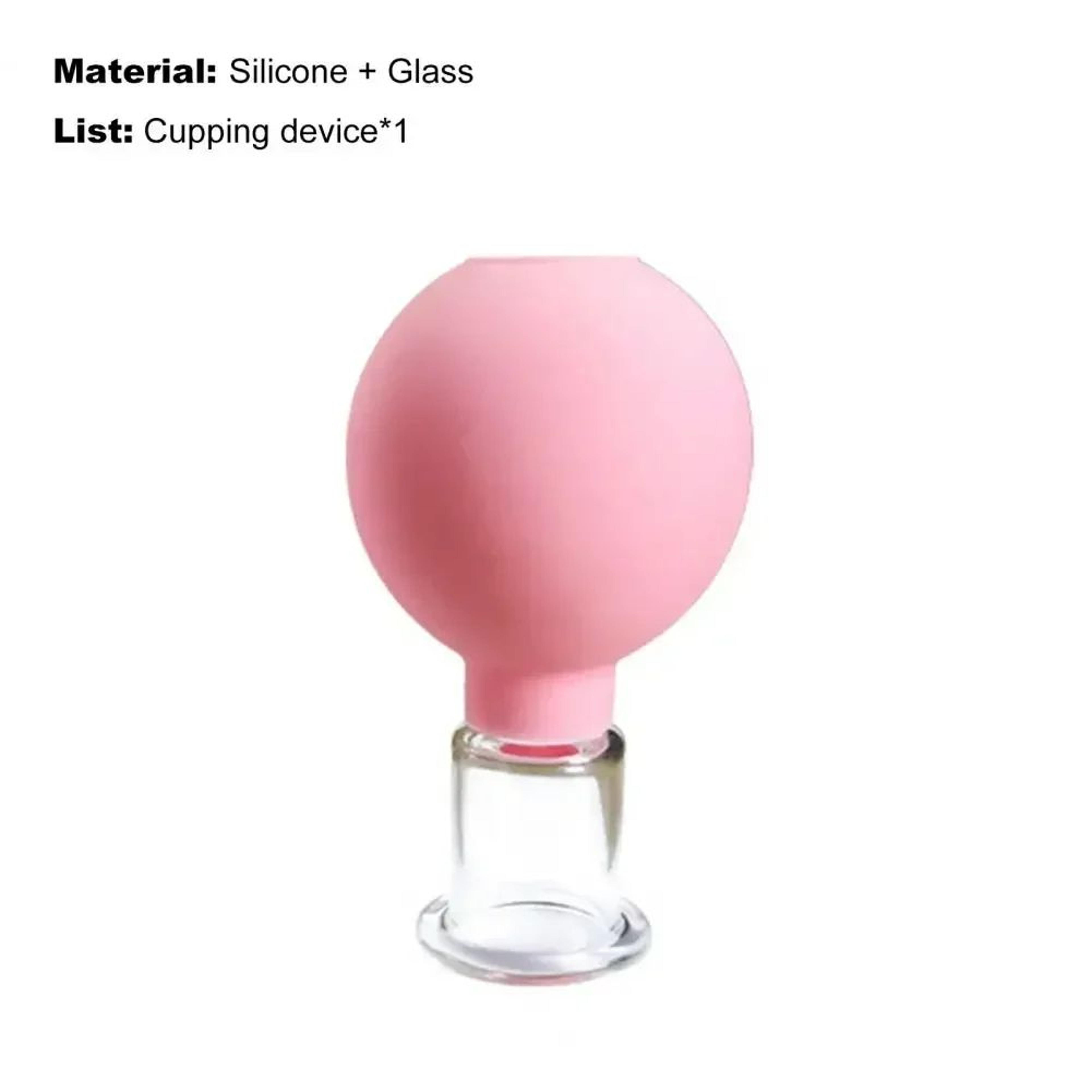 Glass Vacuum Cupping Set For Face  Body  Silicone Suction Cellulite Massager Cups For Muscle Relaxa 5