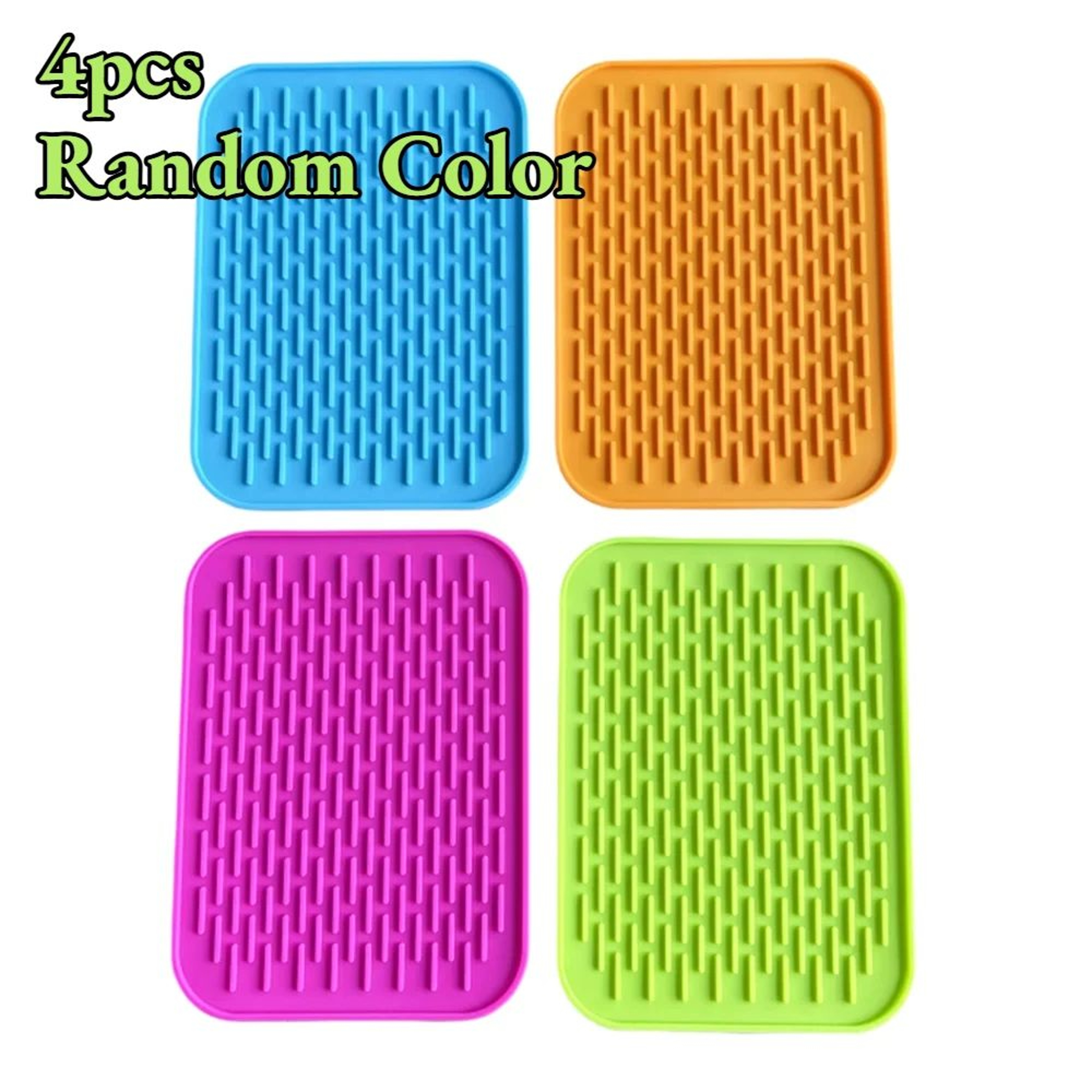 Heat Resistant Silicone Table Pad Trivet  Hot Pot  Pan Mat Protector Flexible EasyWash Coaster For  7