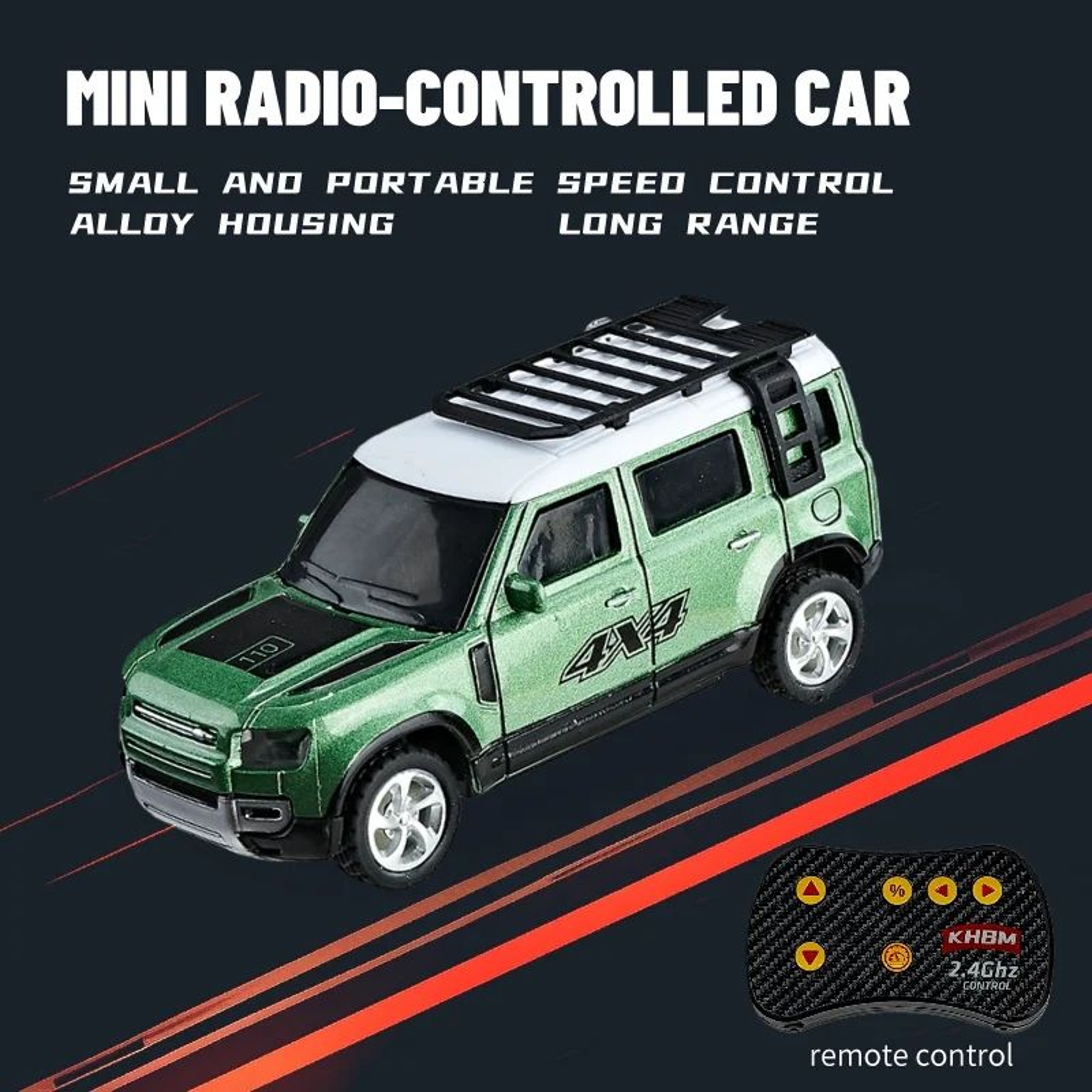 164 Mini RC Car Alloy  60Min Run Time 98131 Ft Remote Range USB Rechargeable Pocket Remote Control  6