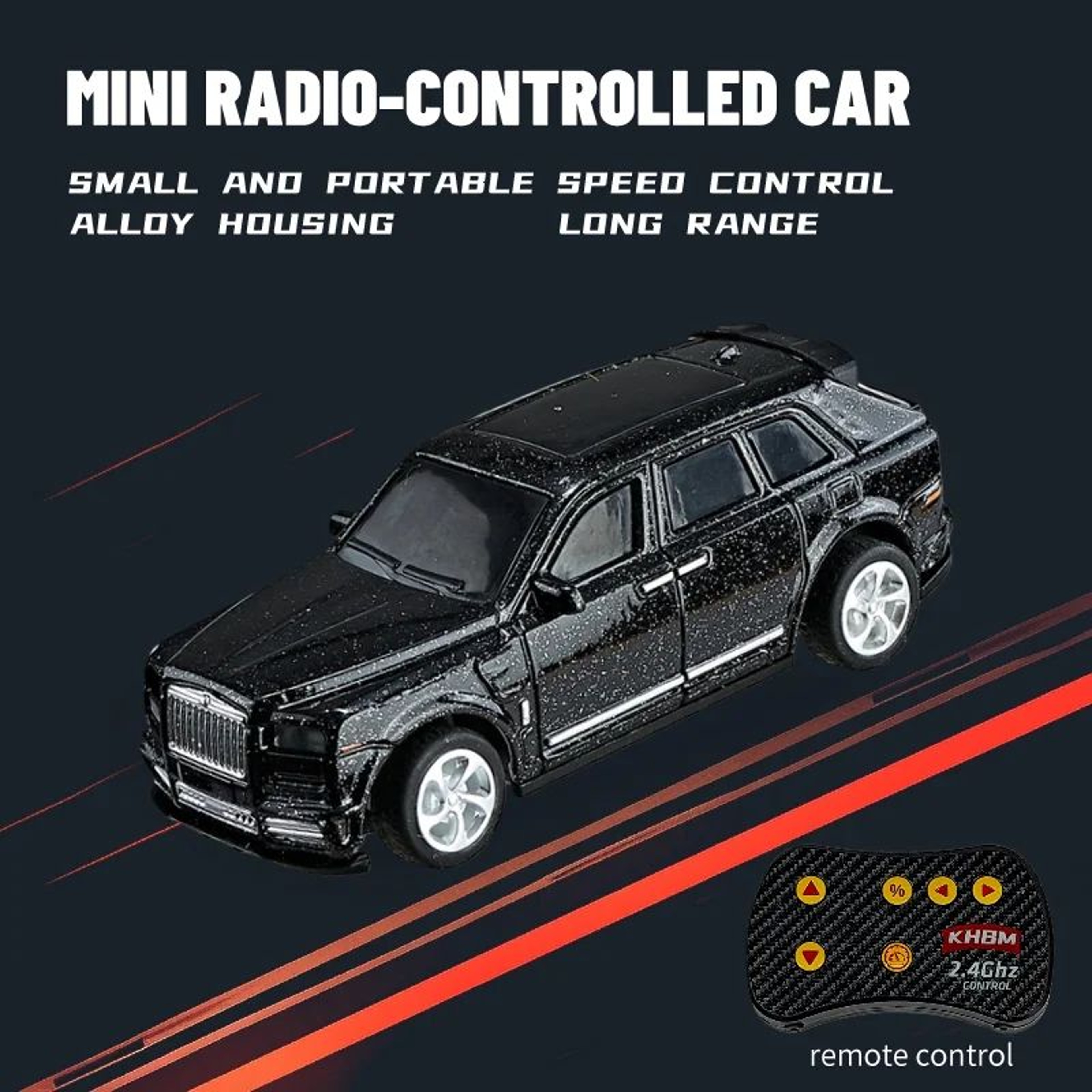 164 Mini RC Car Alloy  60Min Run Time 98131 Ft Remote Range USB Rechargeable Pocket Remote Control  11