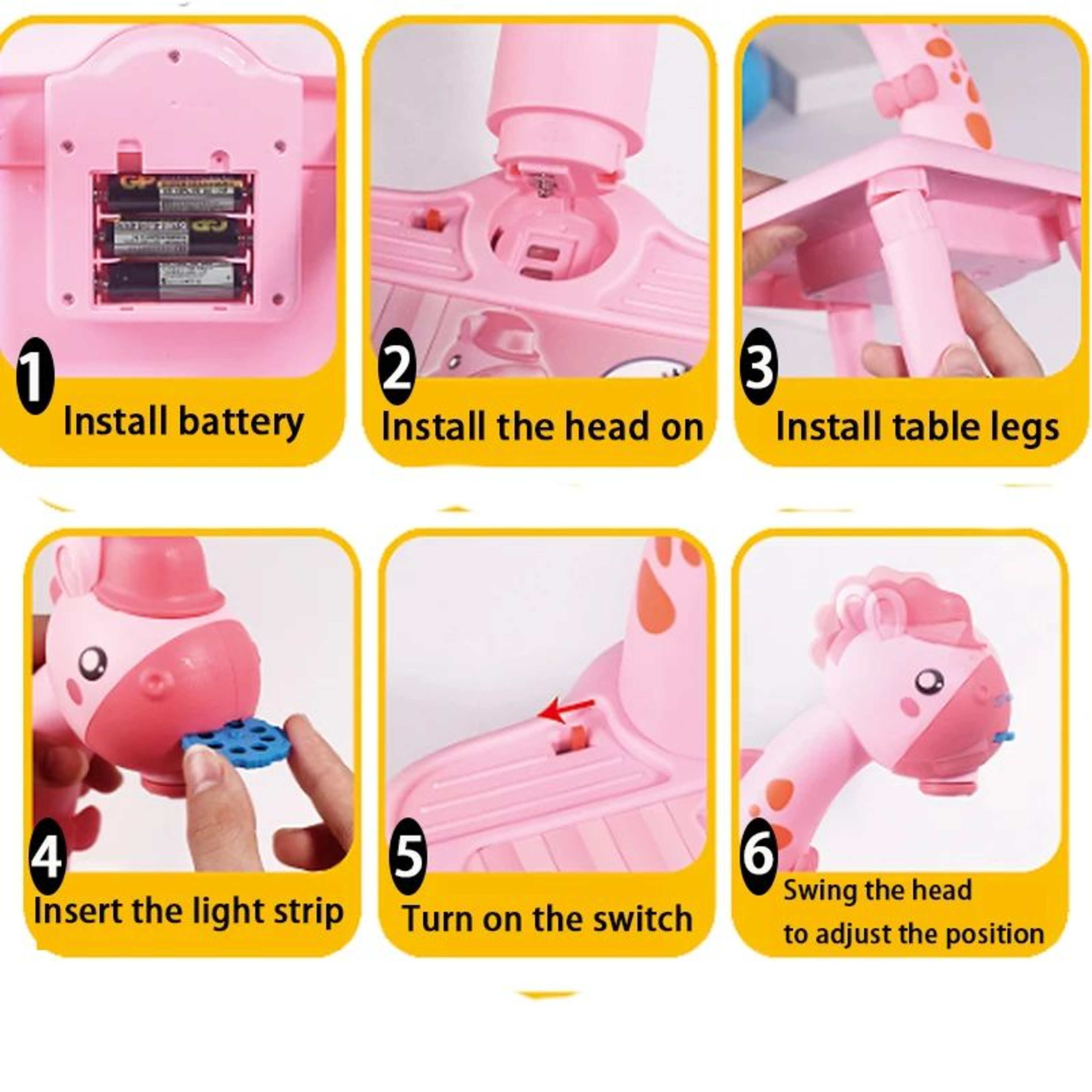 Kids LED Projector Drawing Table  Trace  Paint Art Desk Set Educational Learning Board Toy For Todd 3