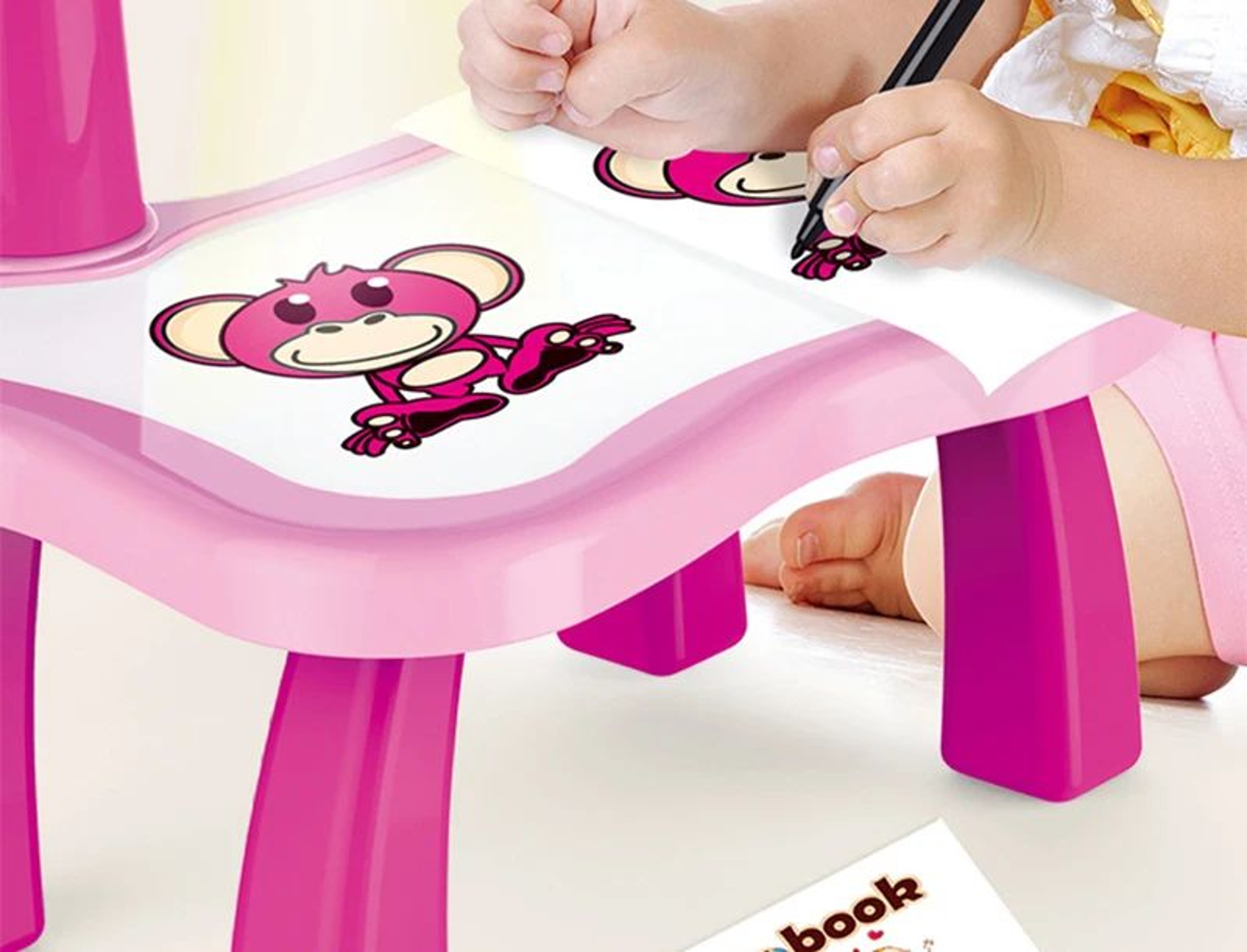 Kids LED Projector Drawing Table  Trace  Paint Art Desk Set Educational Learning Board Toy For Todd 11