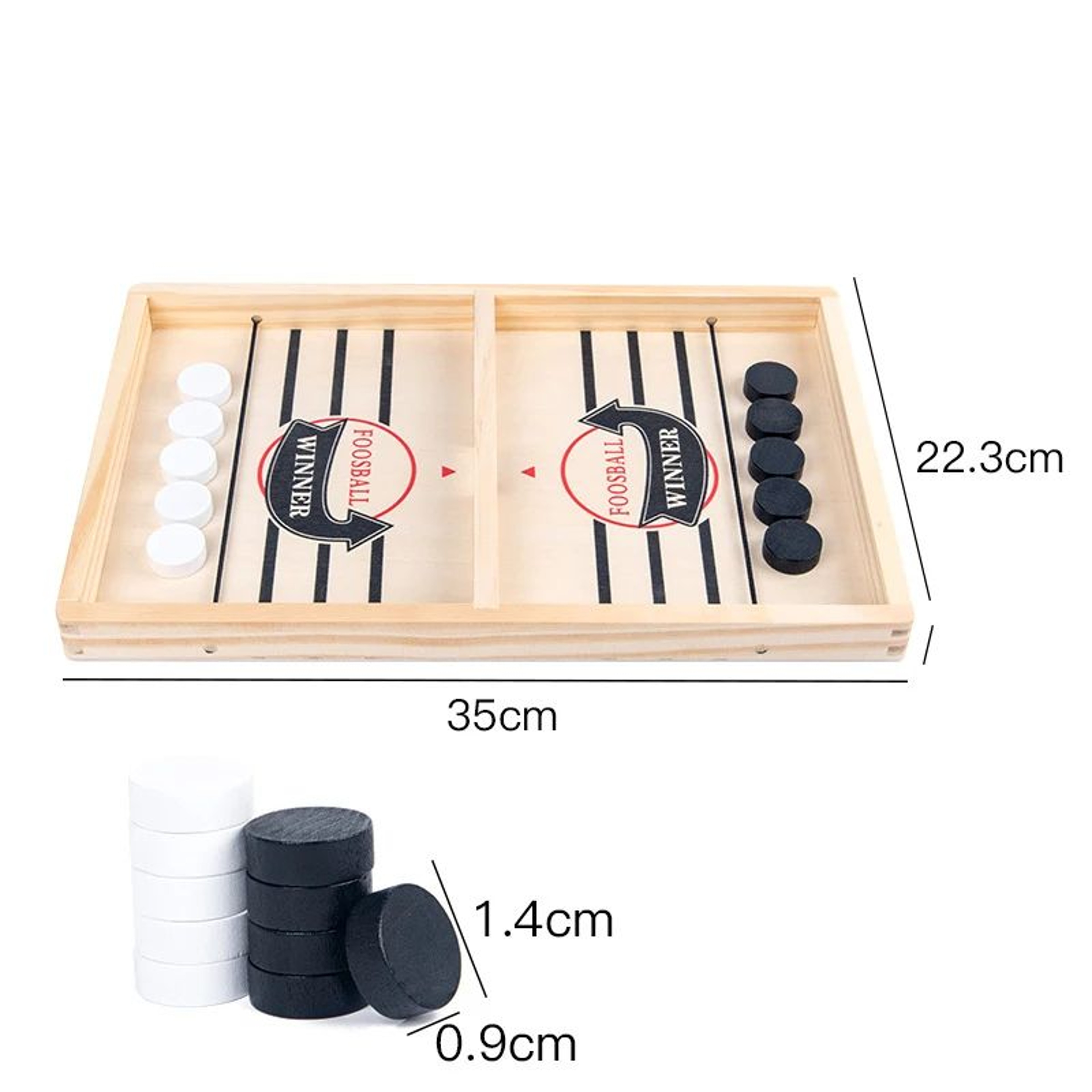 Fast Sling Puck Table Game Desktop Mini Hockey Board 2Player Party Battle Game For Kids  Family Par 6
