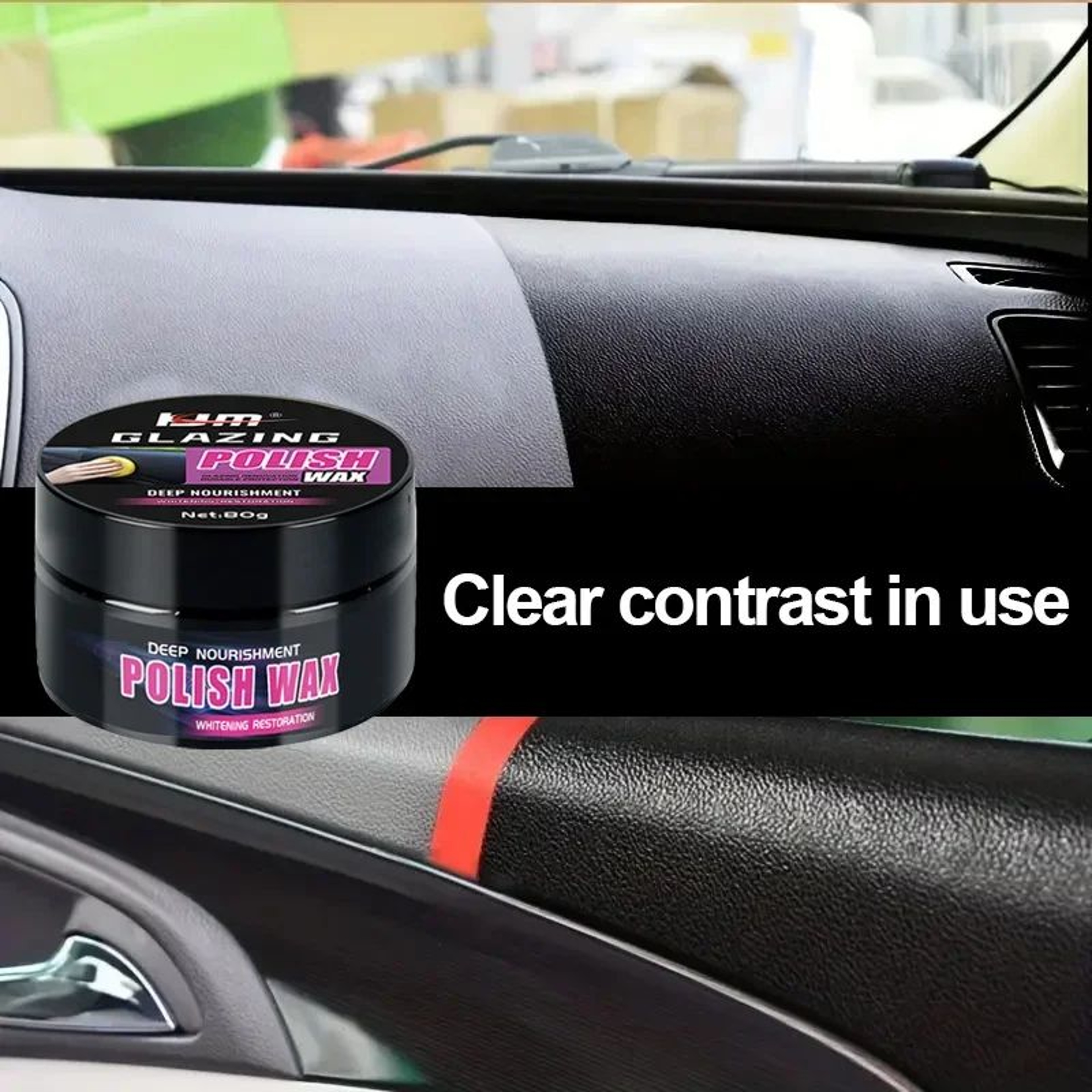 Universal Leather  Plastic Repair Wax  Automotive Interior Restorer Cream For Seats Dashboards Trim 8