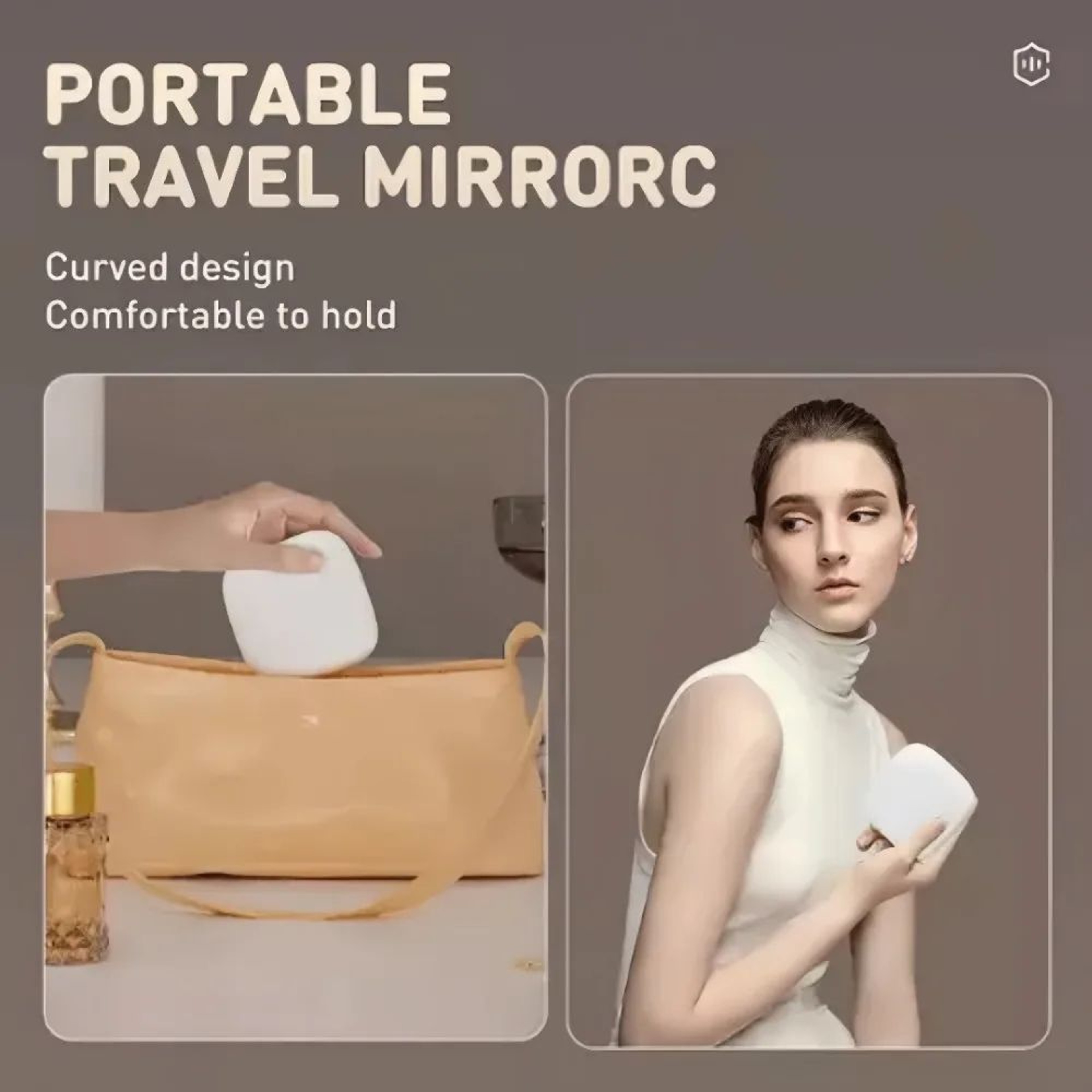 Double Sided LED Makeup Mirror With 3X Magnification  USB Rechargeable Folding Portable Vanity Mirr 5