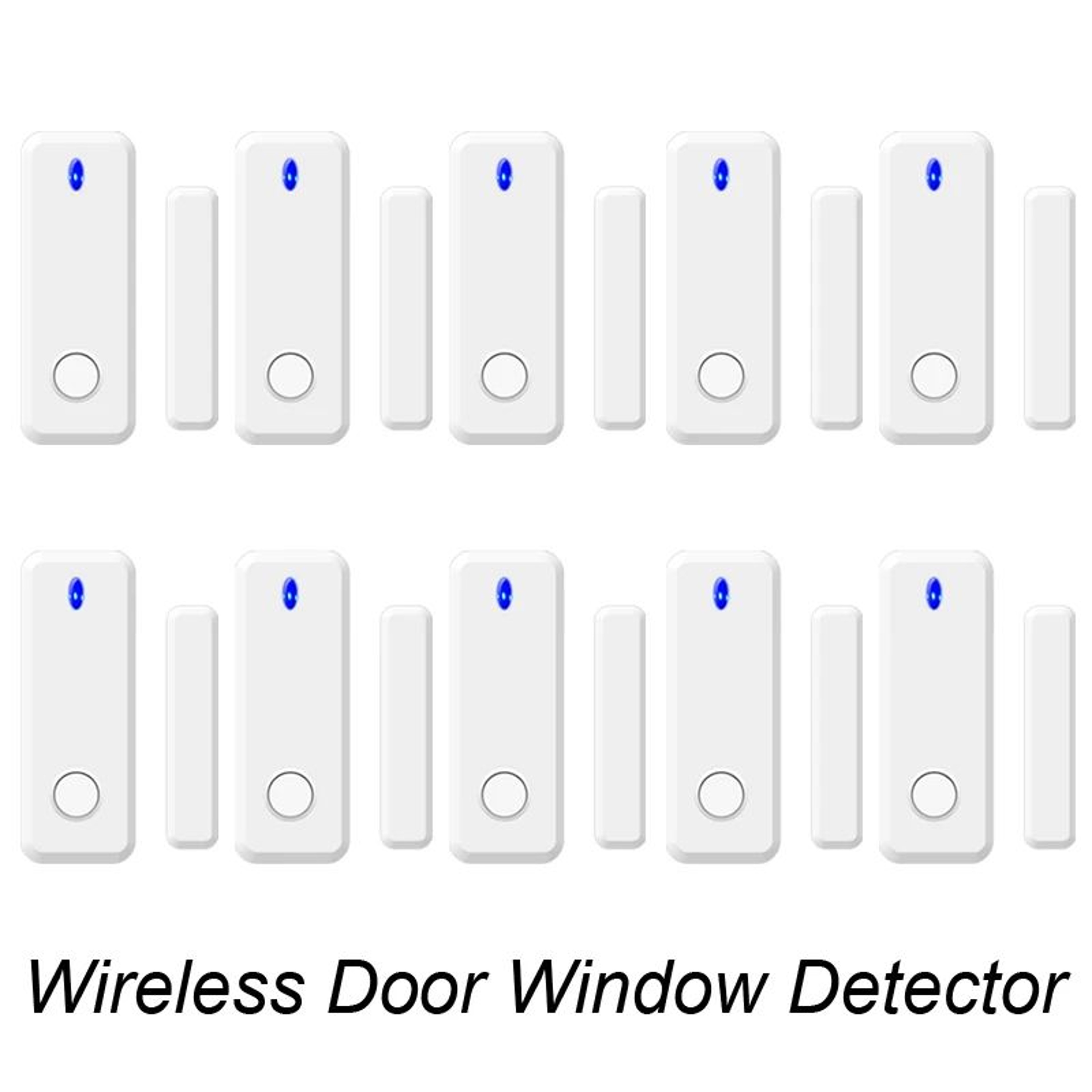 433MHz Wireless Door Window Sensor EV1527 For Smart Home Alarm Systems G03 G12 G30 G50 G60 1
