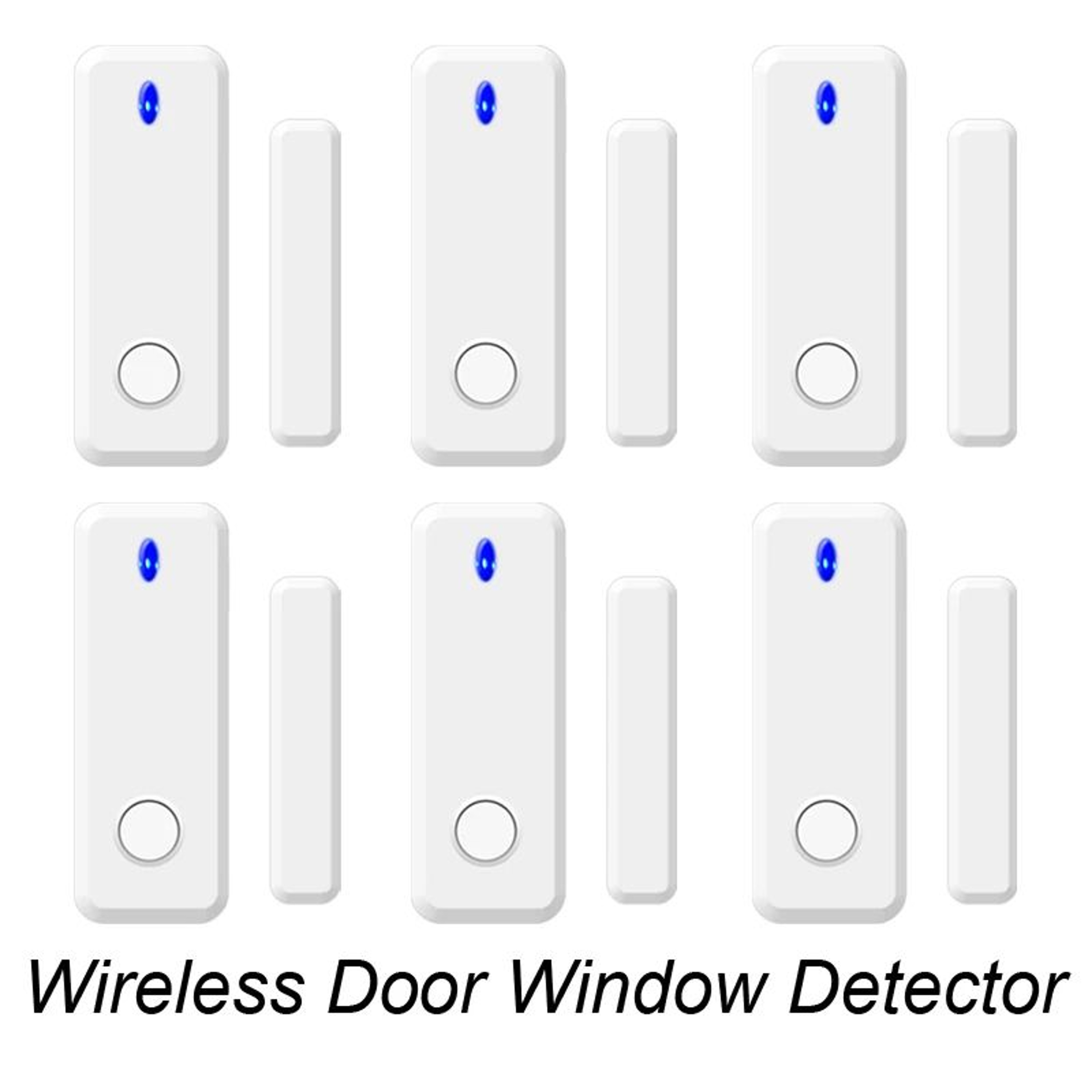 433MHz Wireless Door Window Sensor EV1527 For Smart Home Alarm Systems G03 G12 G30 G50 G60 8