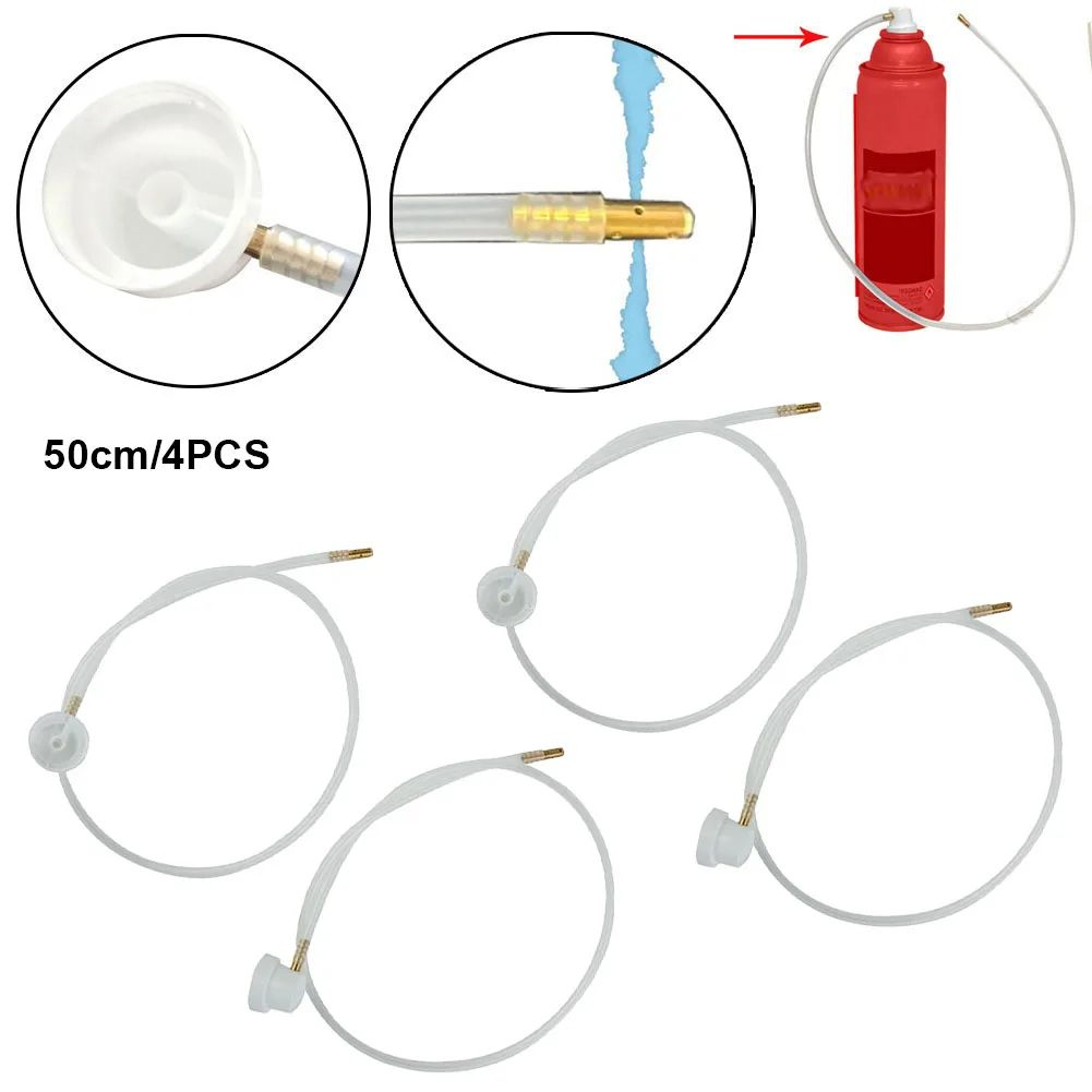 Aerosol Spray Extension Hose Nozzle 1969 In 45mm Flexible Tube Kit For Undercoating  Cavity Sprayin 6