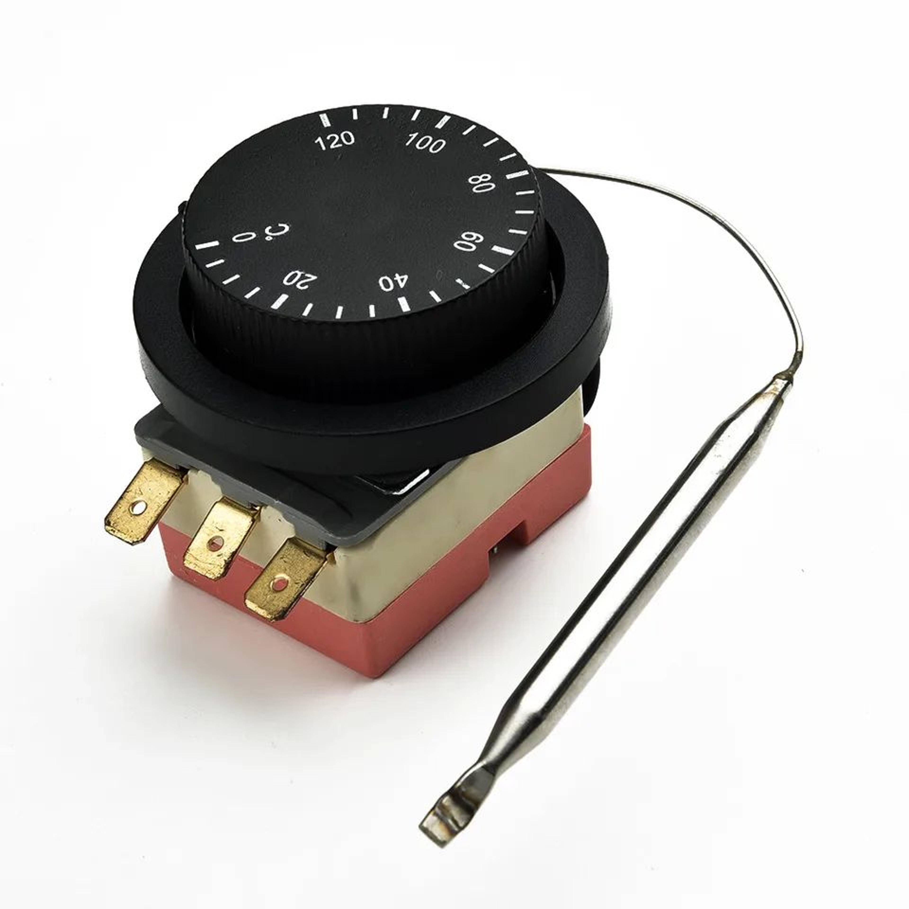 Adjustable Car Cooling Fan Thermostat Switch 32248F Radiator Temperature Control Knob For 12V Elect 0